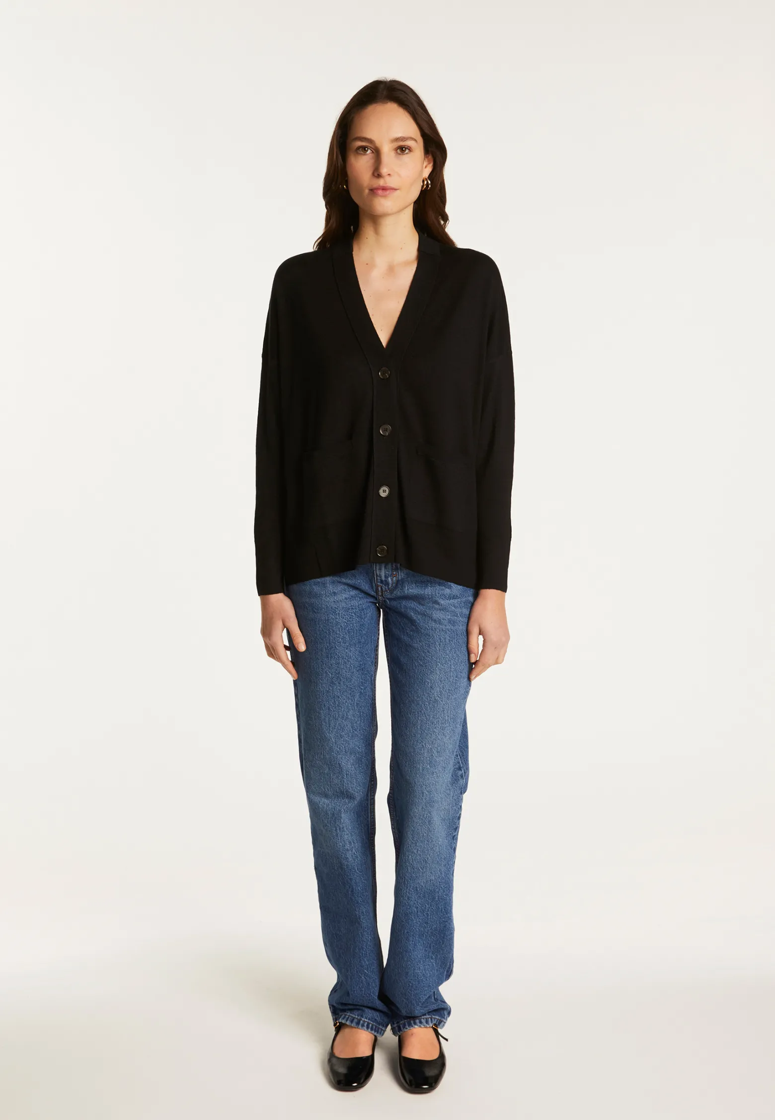 Montagut Merino wool cardigan - Ariella