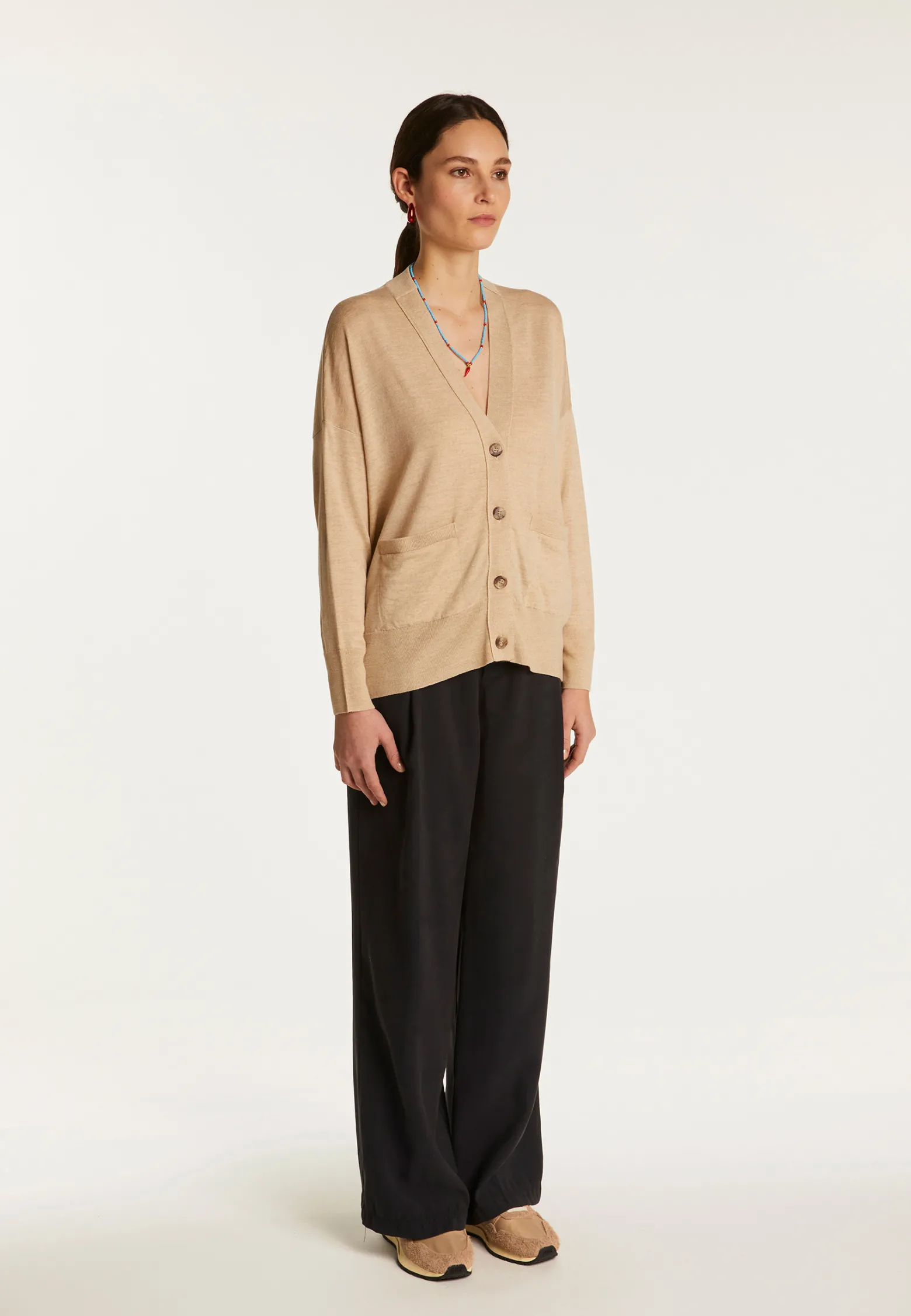 Montagut Merino wool cardigan - Ariella