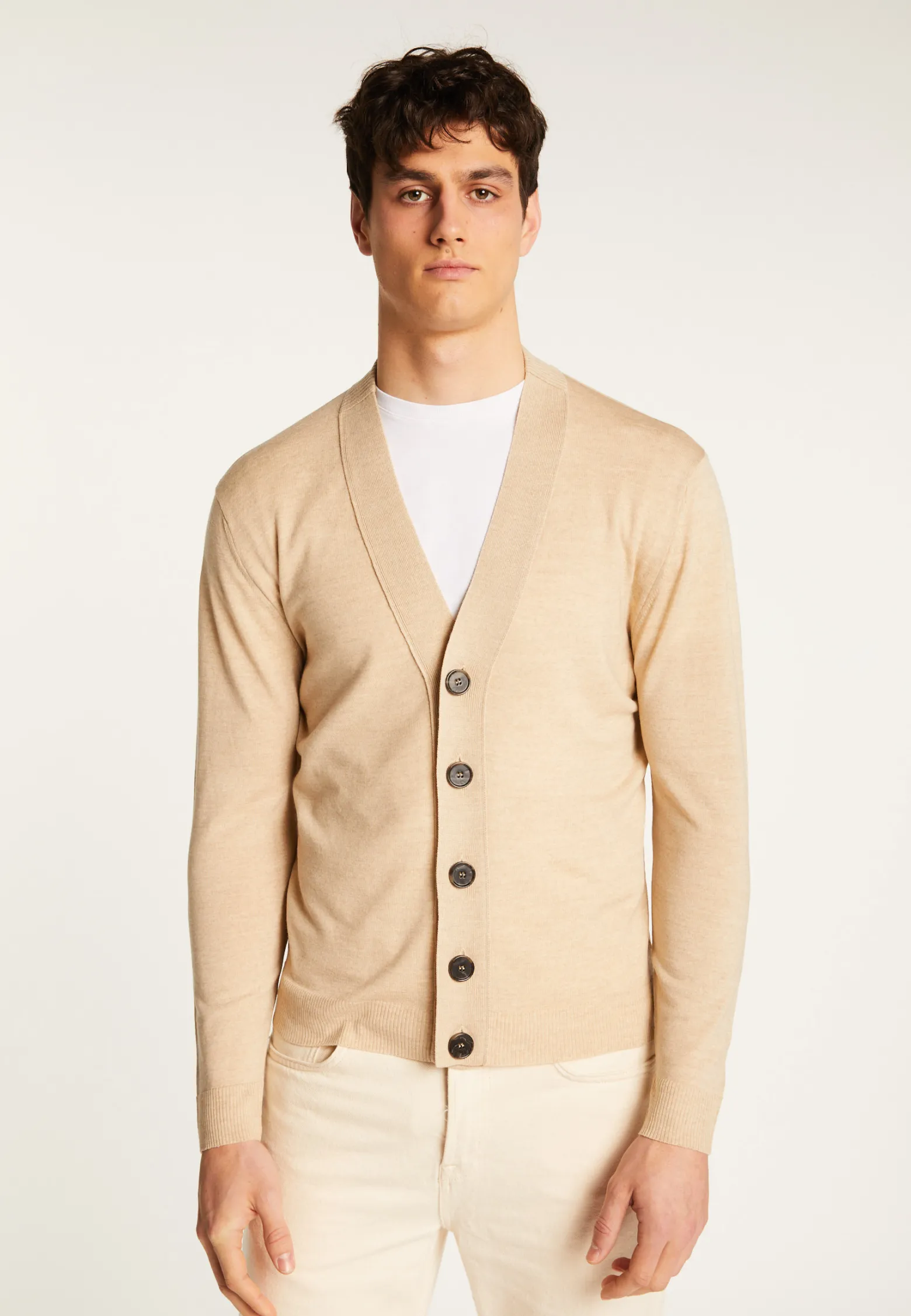 Montagut Merino wool cardigan - Eugéne