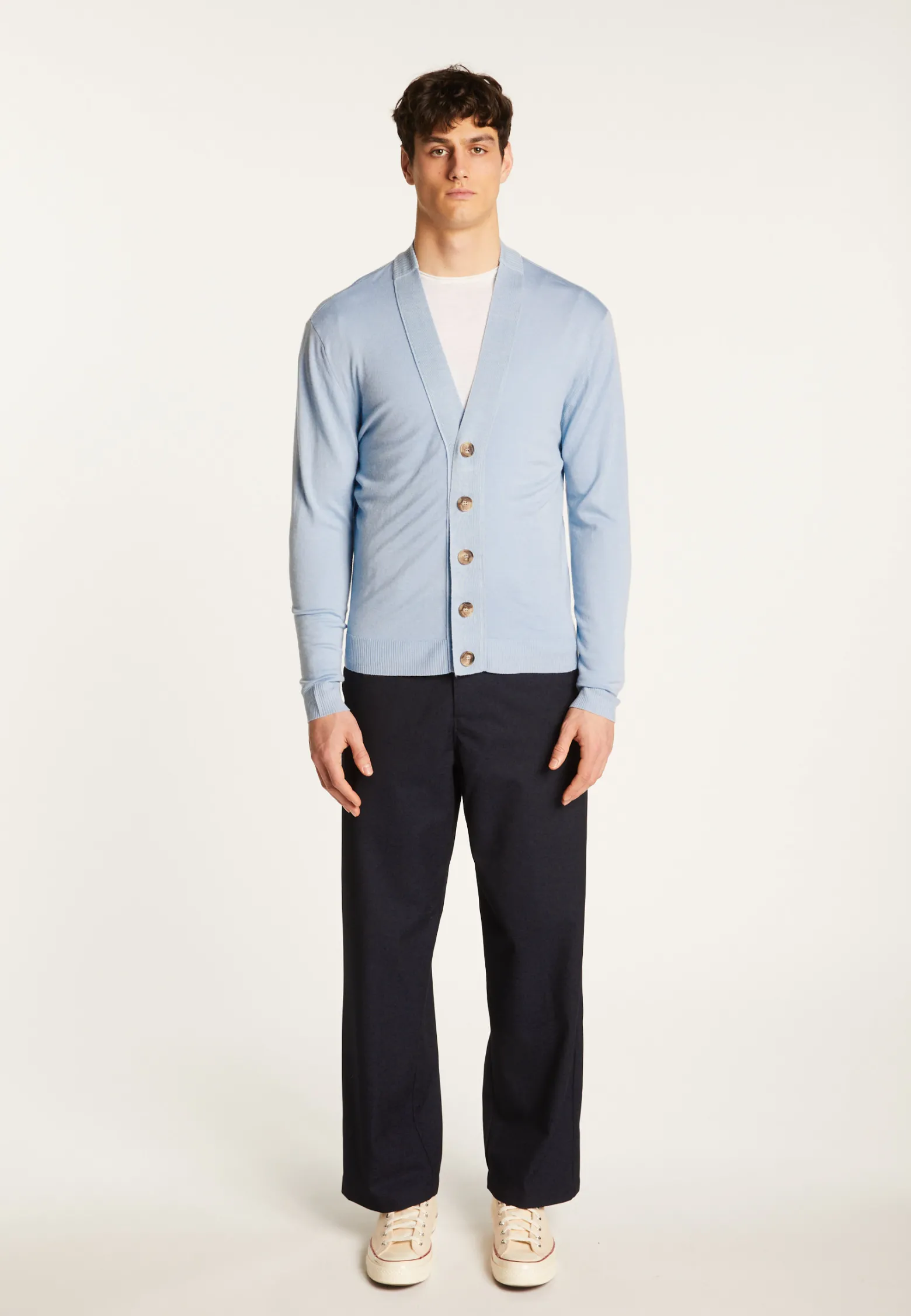 Montagut Merino wool cardigan - Eugéne