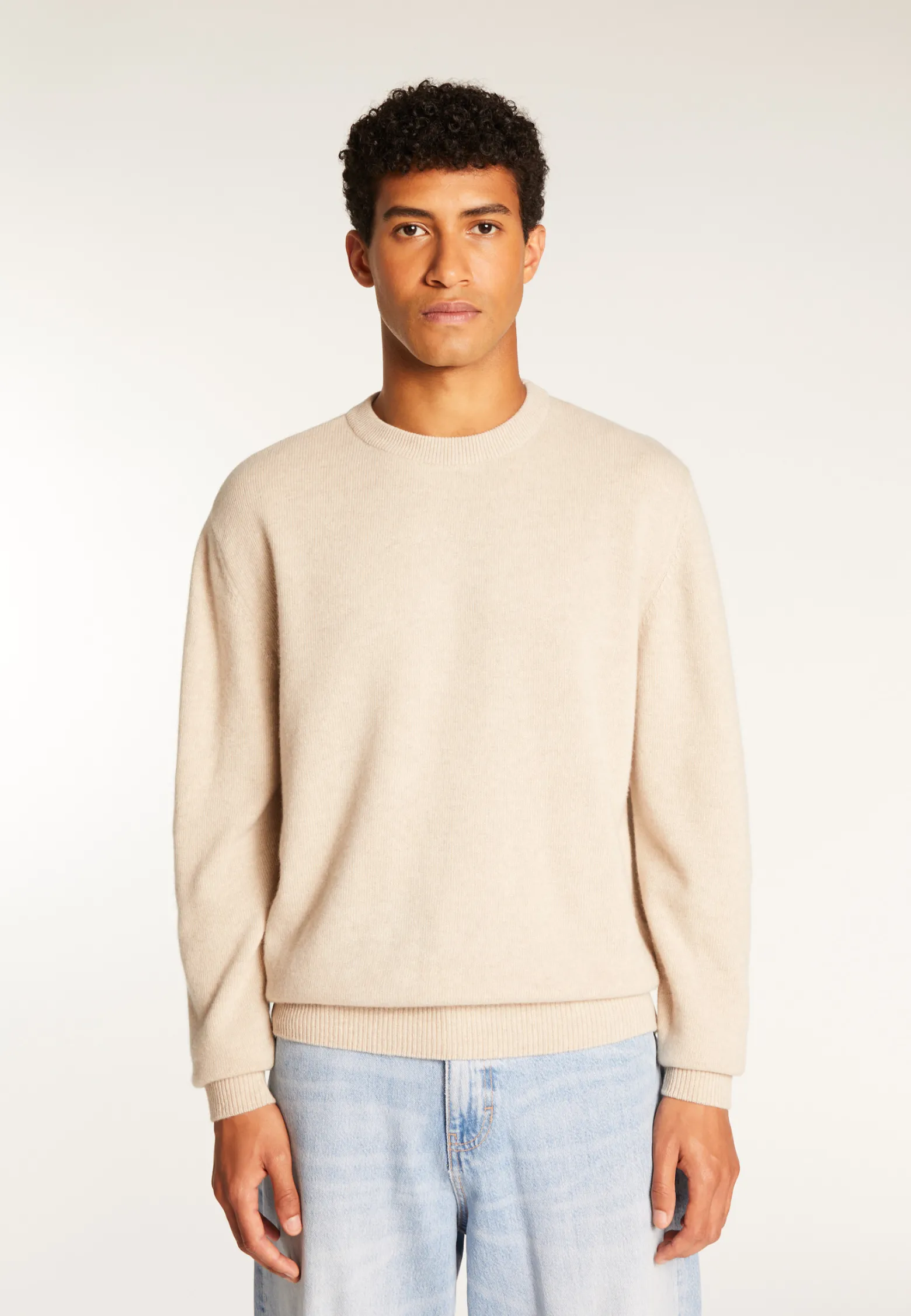 Montagut Merino wool crewneck sweater - Thomas