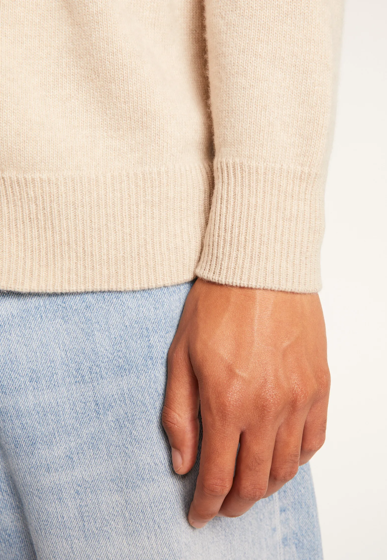 Montagut Merino wool crewneck sweater - Thomas