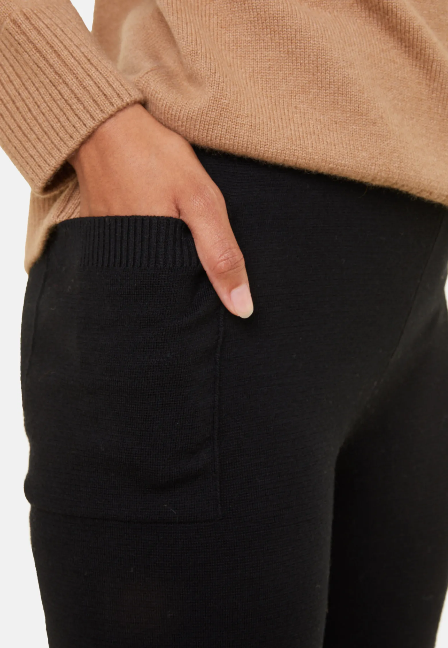 Montagut Merino wool pocket pants - Gaetane