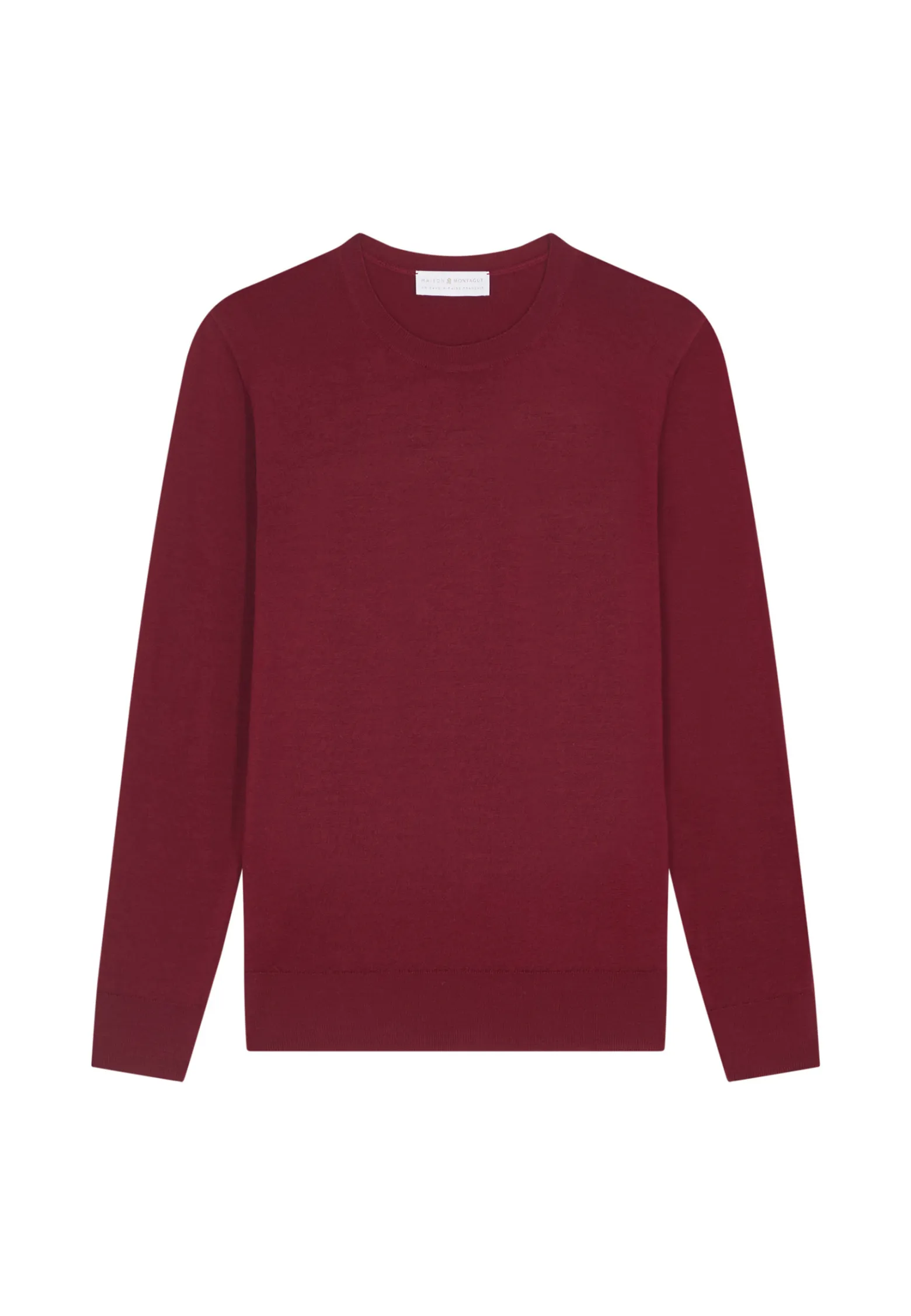 Montagut Merino wool round neck sweater - Asena