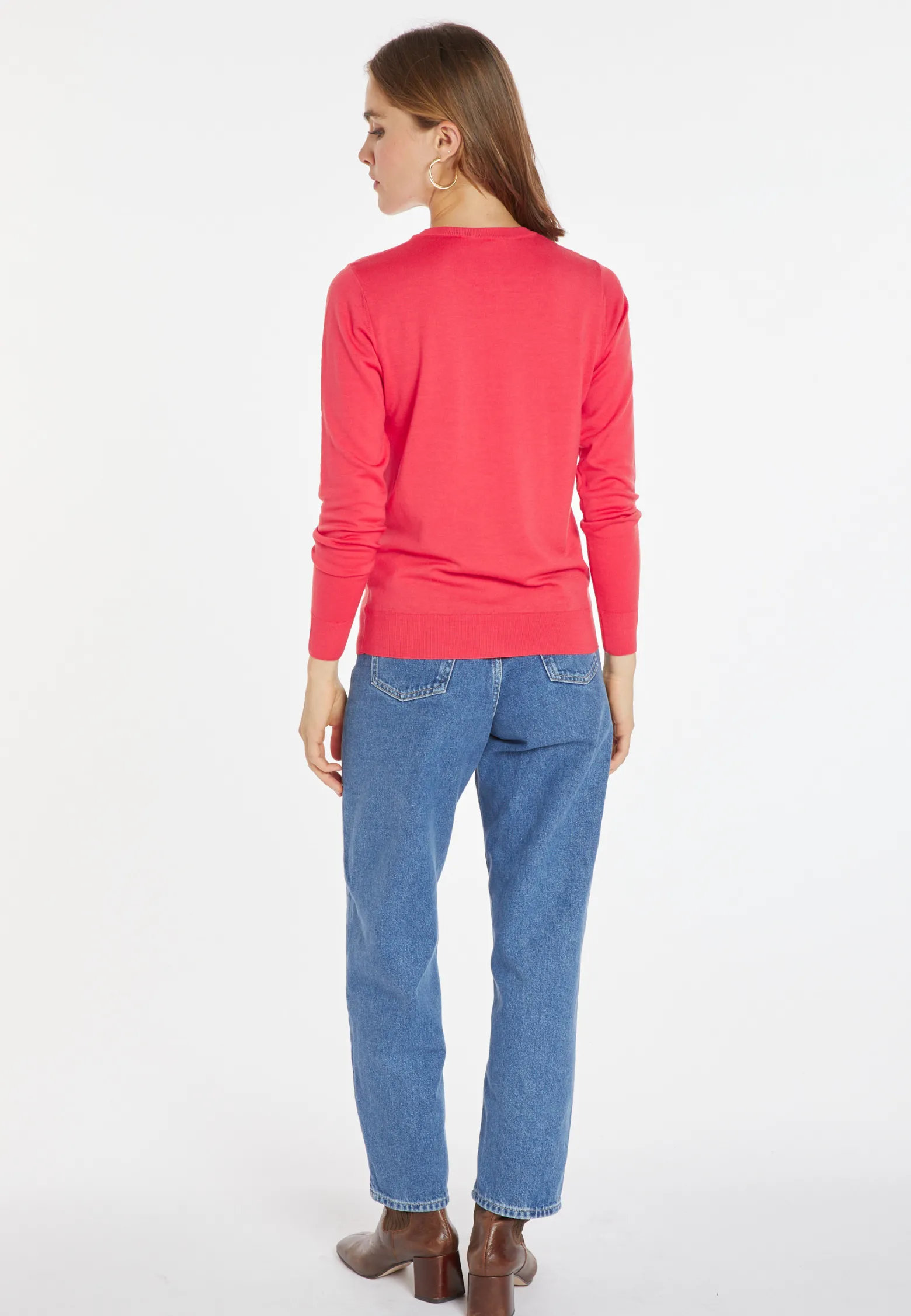 Montagut Merino wool round-neck sweater - Asena