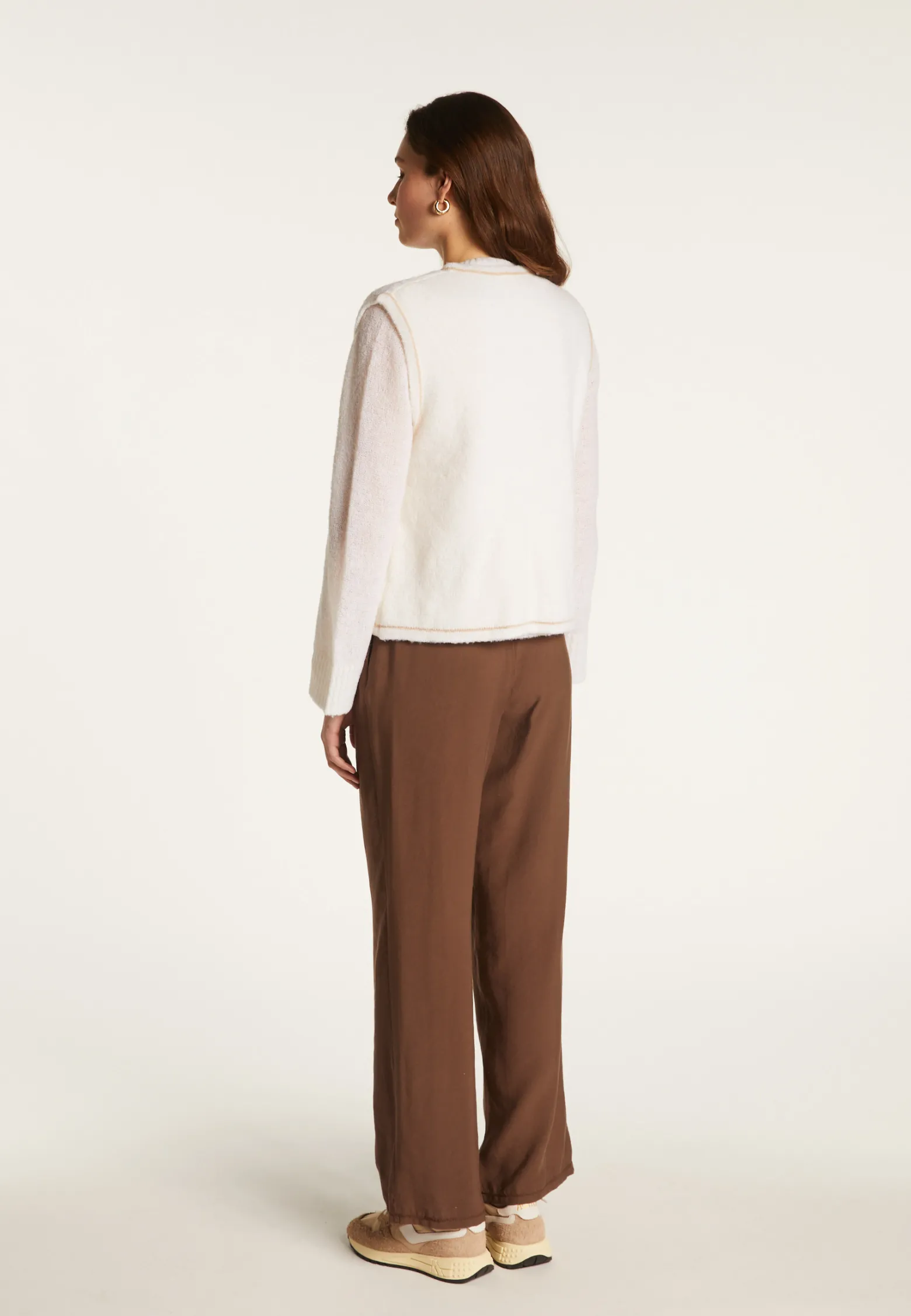 Montagut Merino wool sleeveless jacket - Filipa