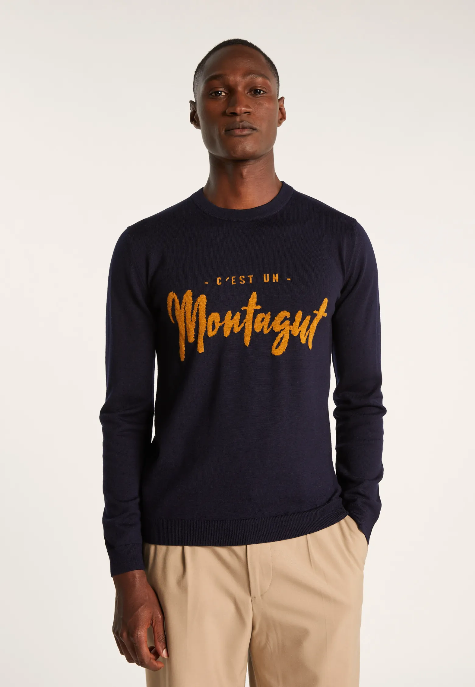 Montagut Merino wool sweater - Lion
