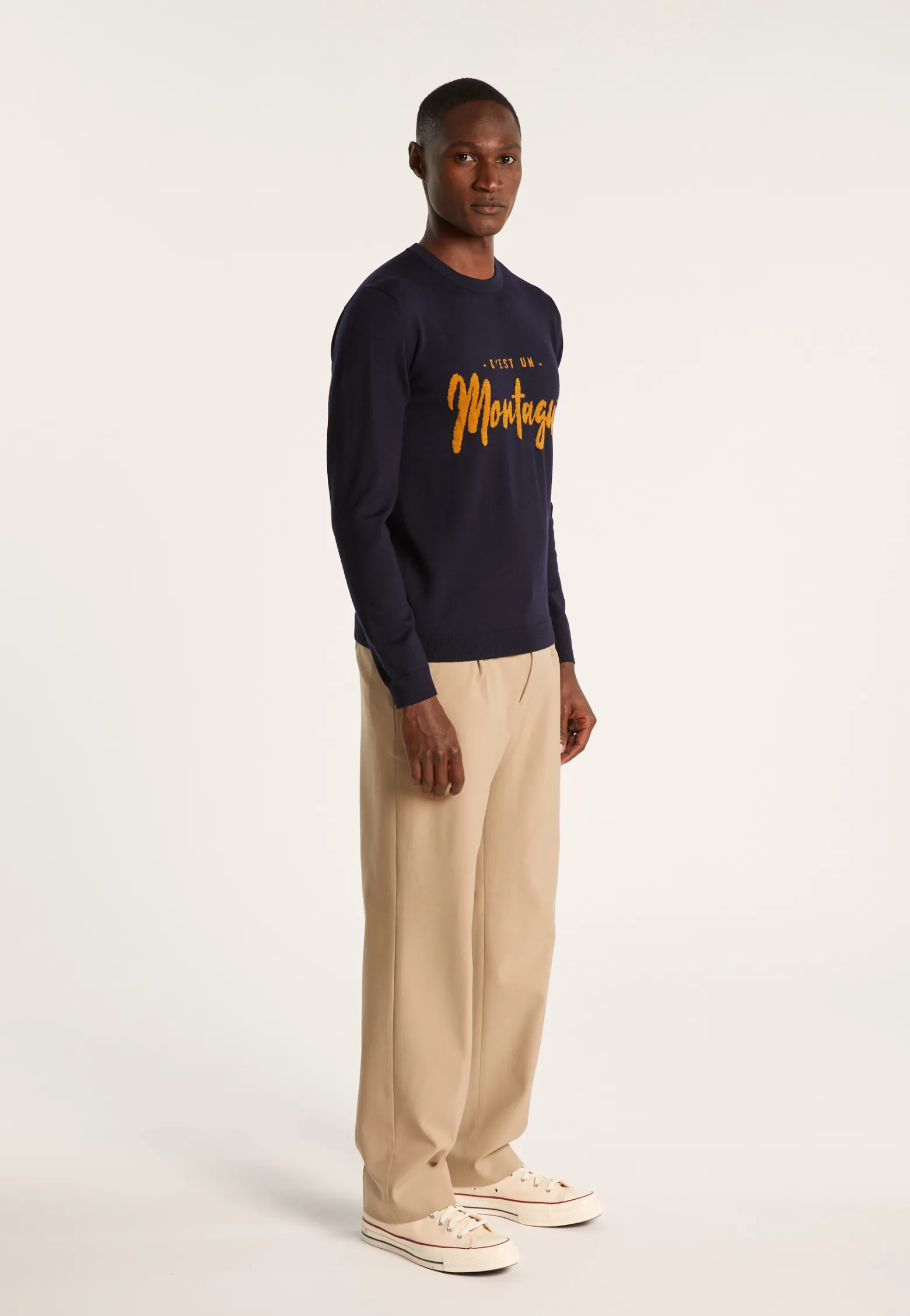 Montagut Merino wool sweater - Lion