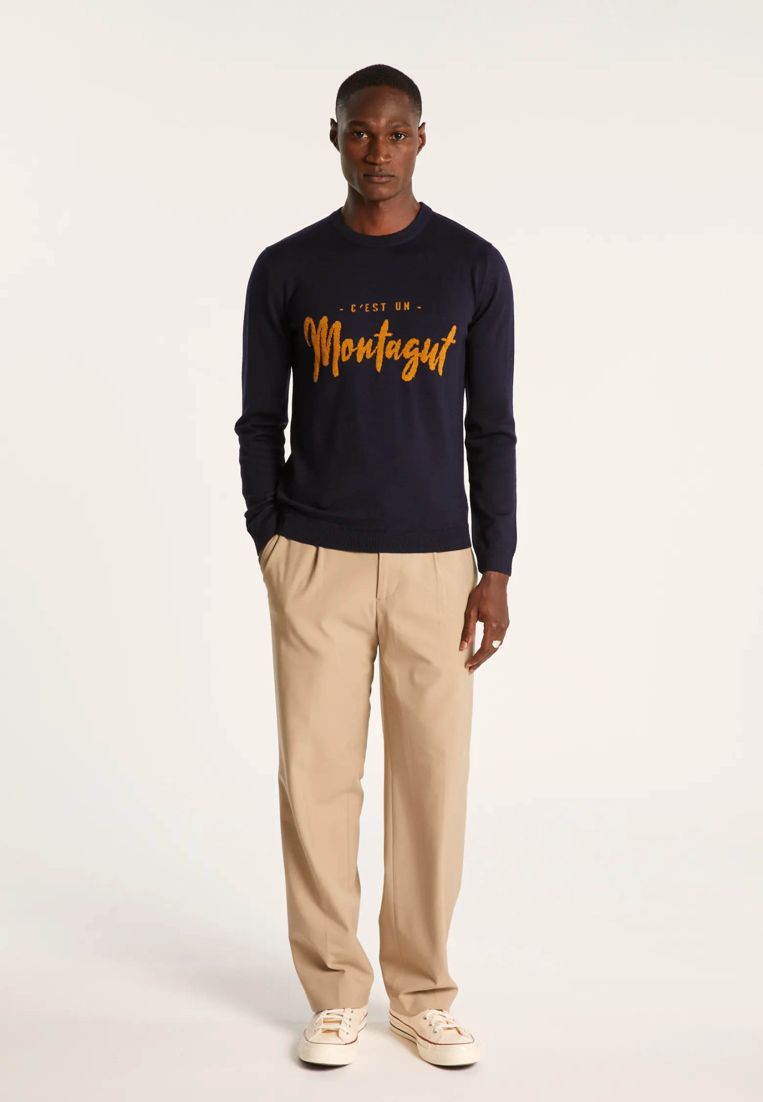 Montagut Merino wool sweater - Lion