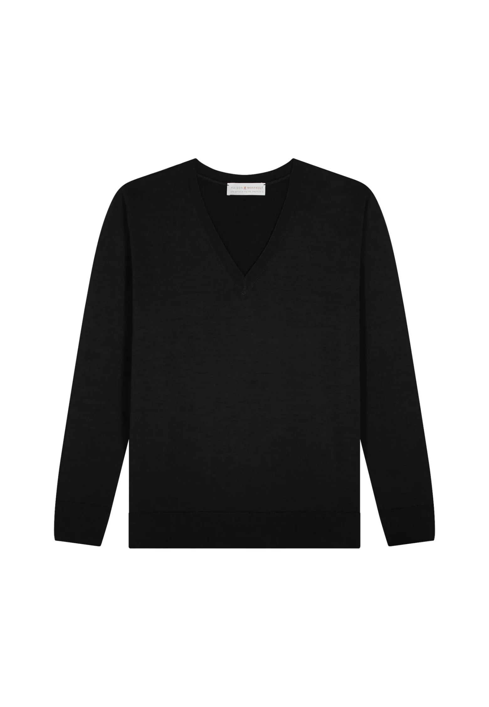Montagut Merino wool V-neck sweater - Arya