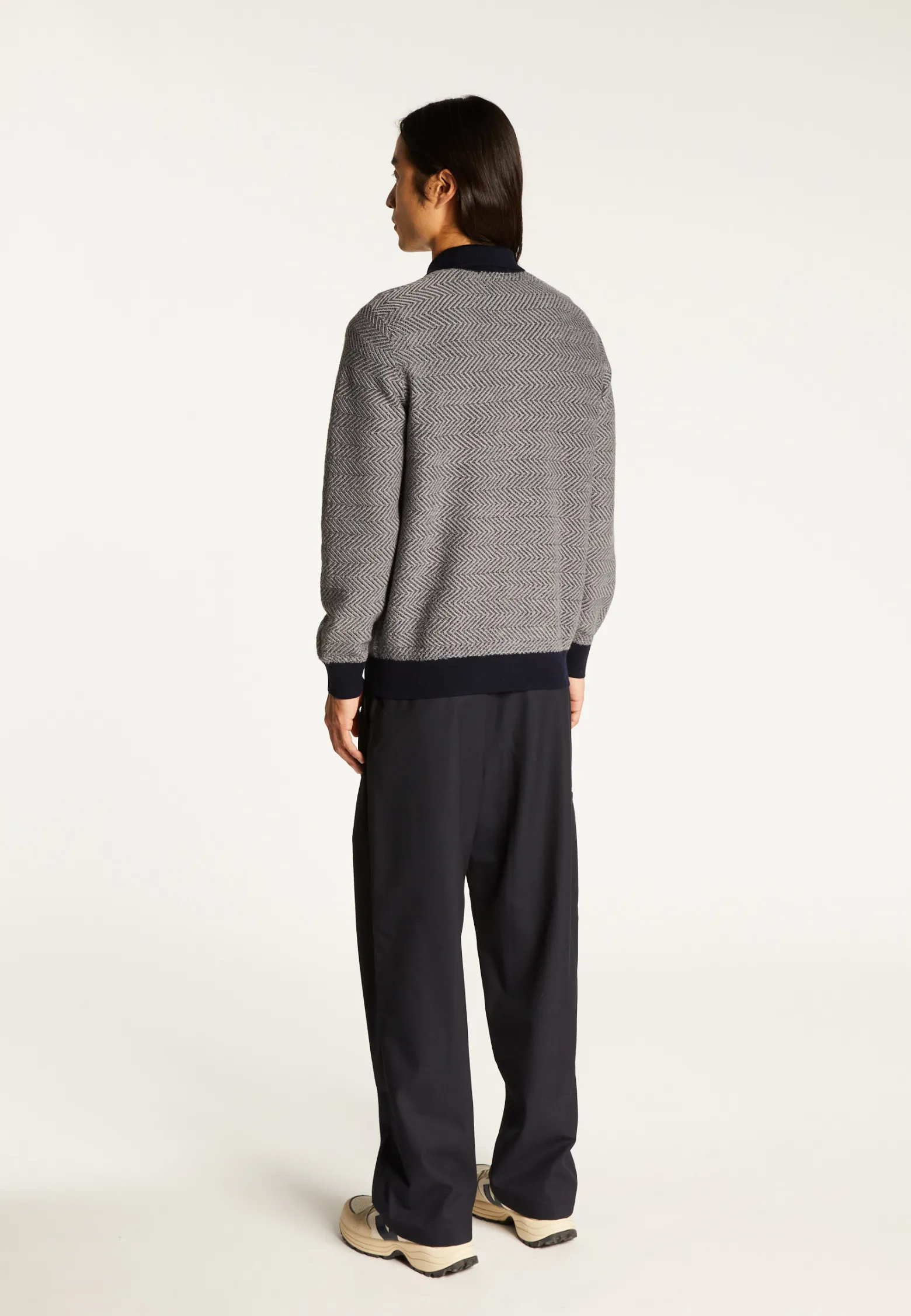 Montagut Merino wool zipped jacket - Dinesh