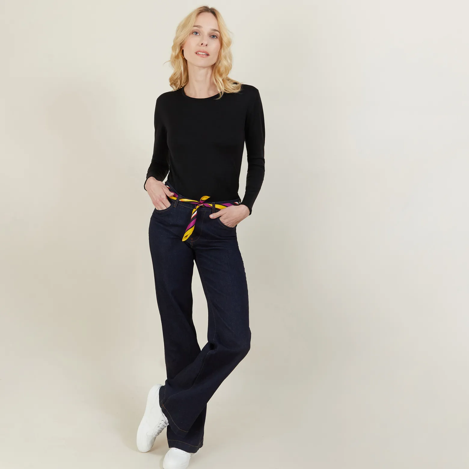 Montagut Mock turtleneck pullover made of wool - Bourse