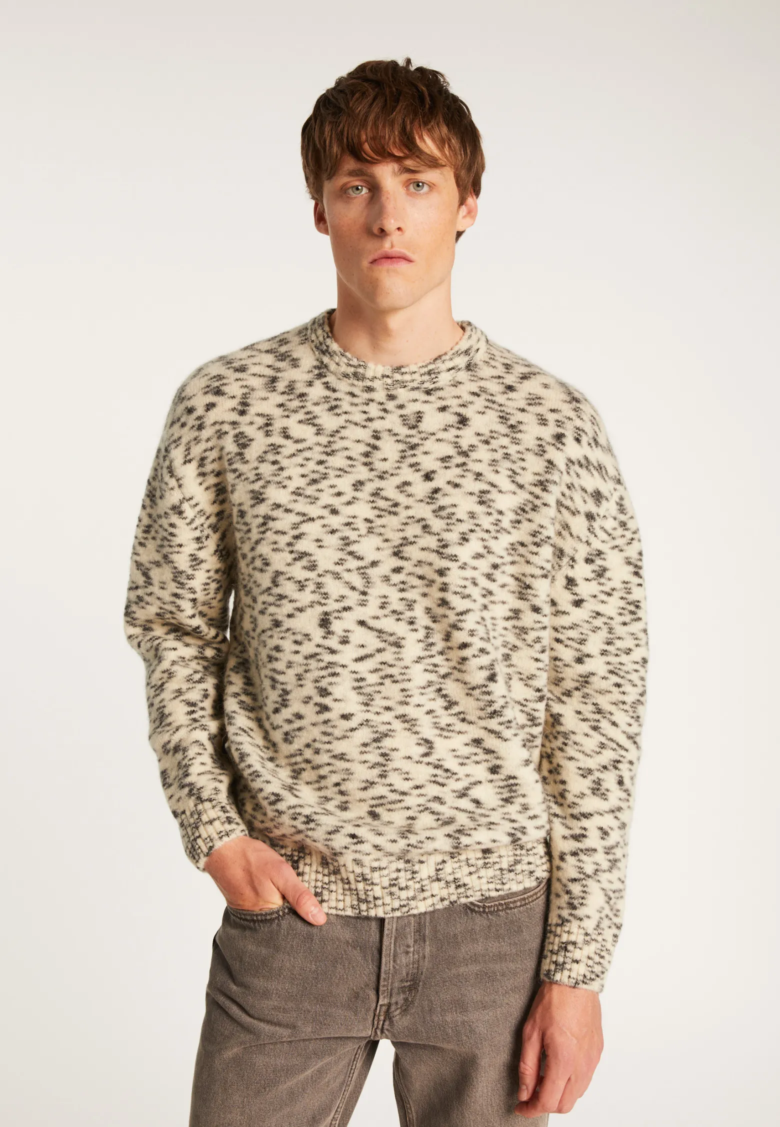 Montagut Mohair crewneck sweater - Tex