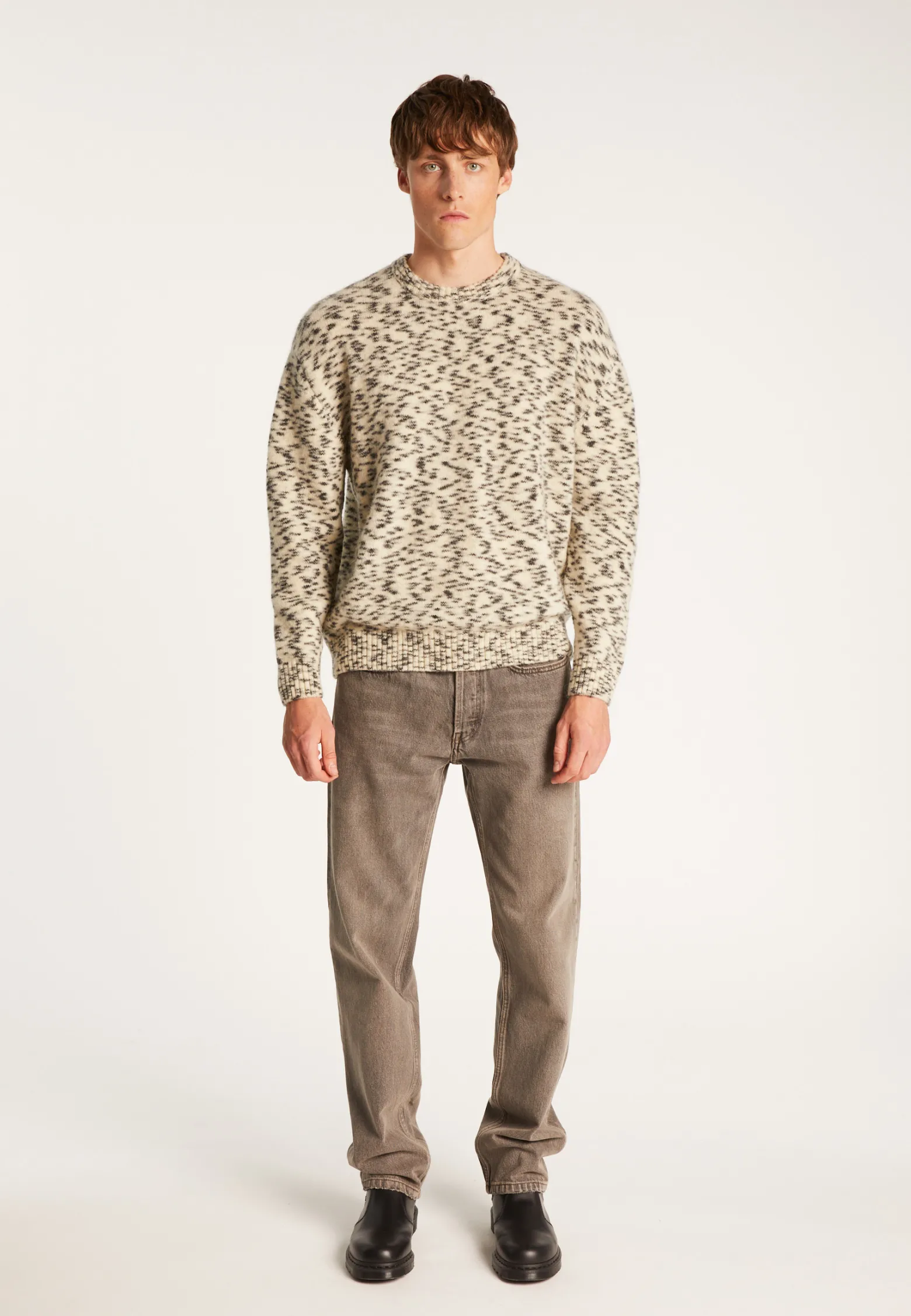 Montagut Mohair crewneck sweater - Tex