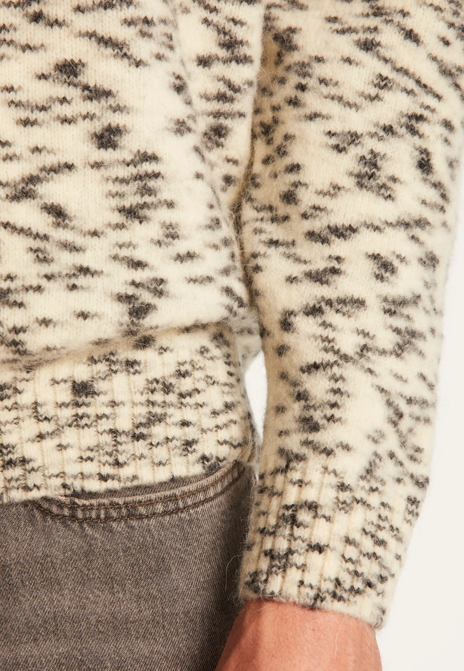 Montagut Mohair crewneck sweater - Tex