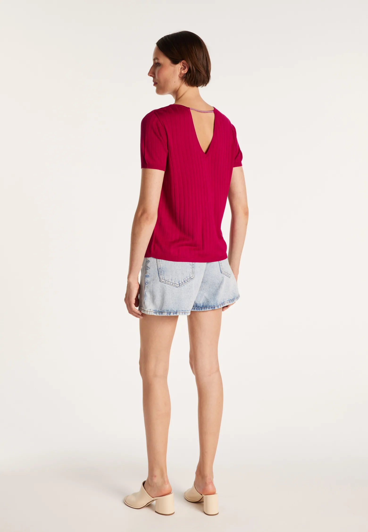 Montagut Natural silk T-Shirt - Aïcha