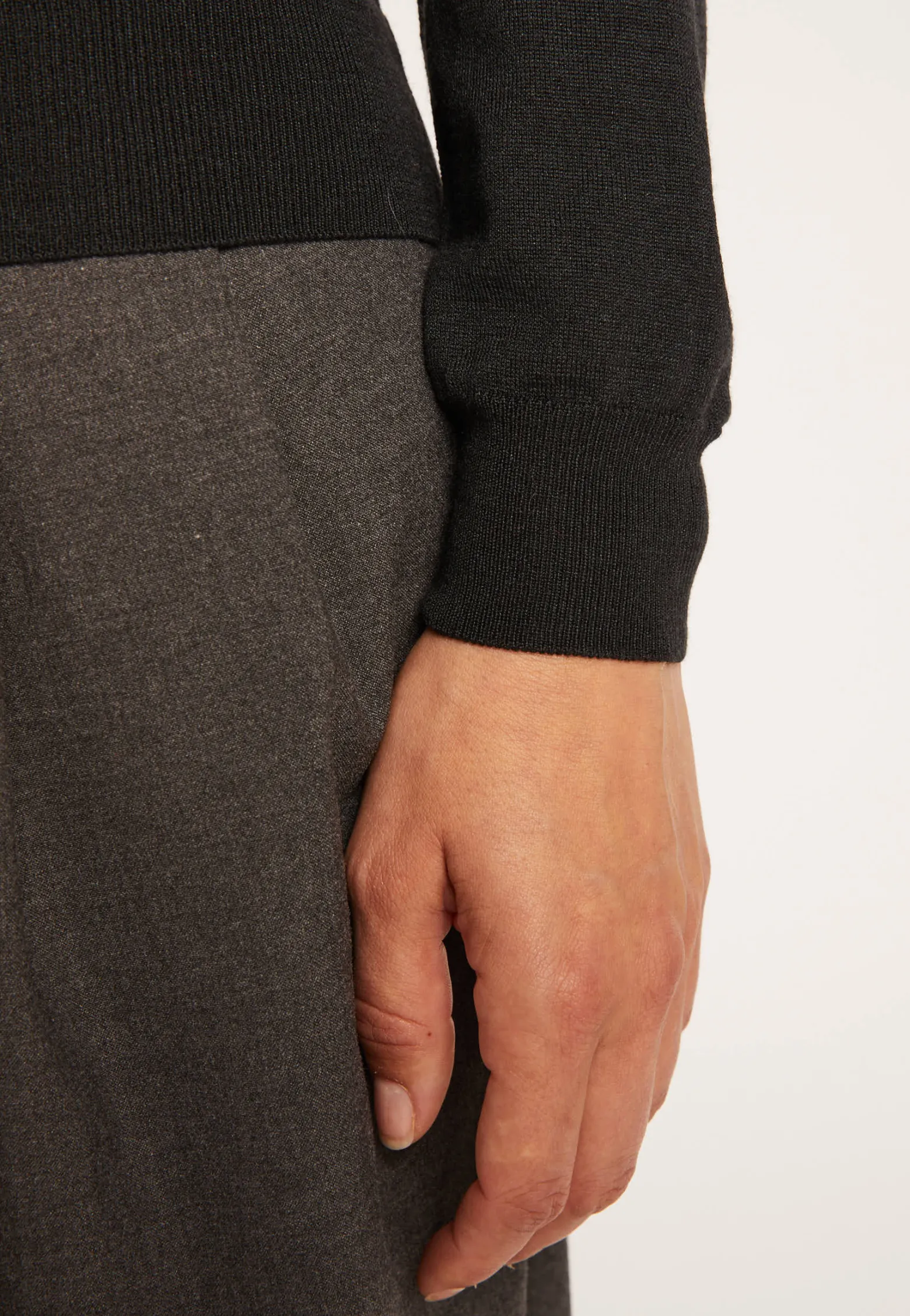 Montagut Open-back jumper made of wool and silk - Embrun