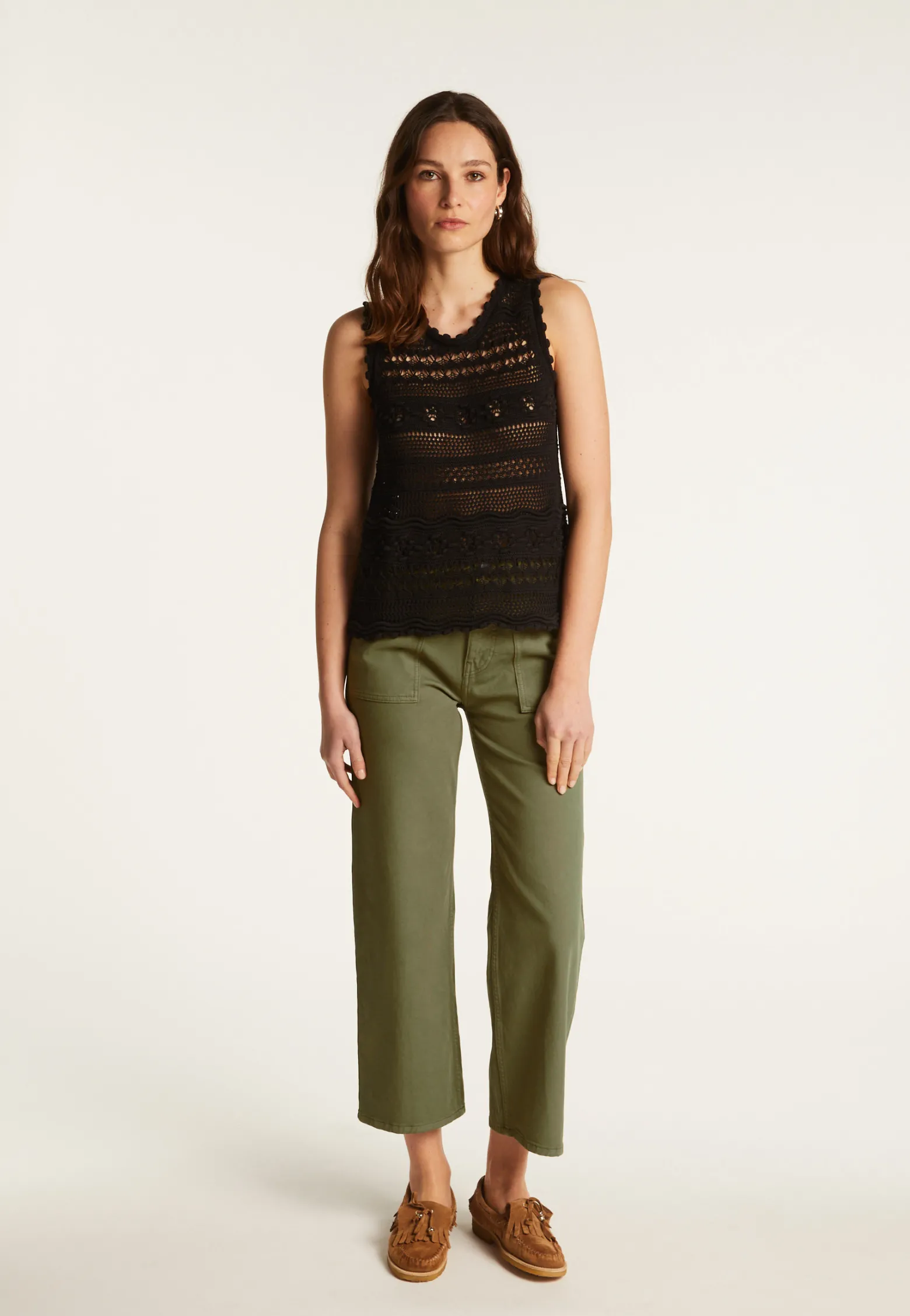 Montagut Openwork cotton tank top - Danny
