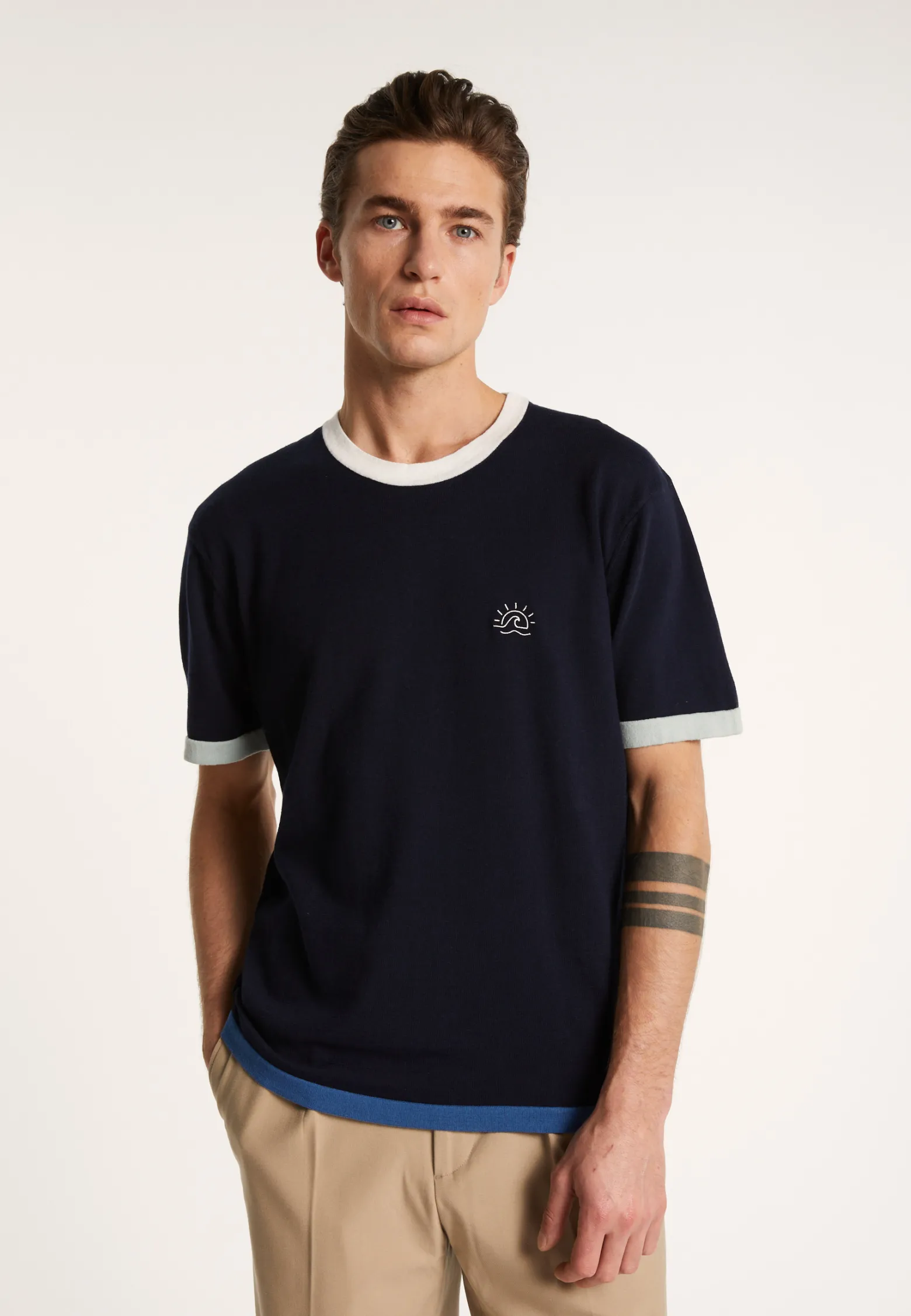 Montagut Organic cotton t-shirt - Ivan