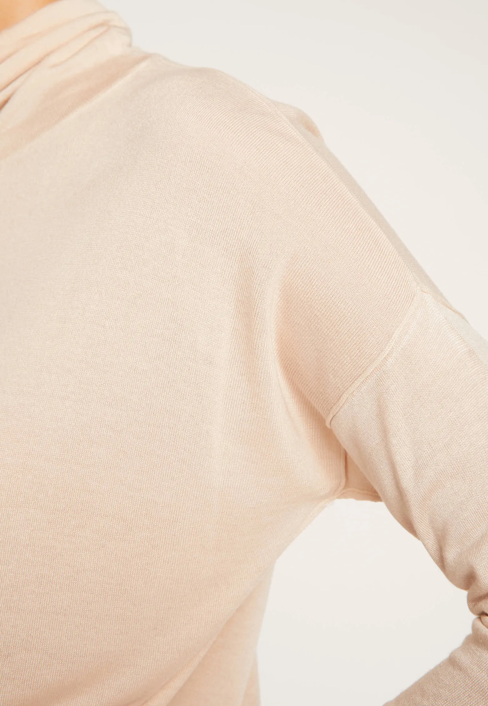 Montagut Oversized cashmere bamboo turtleneck jumper - Heva