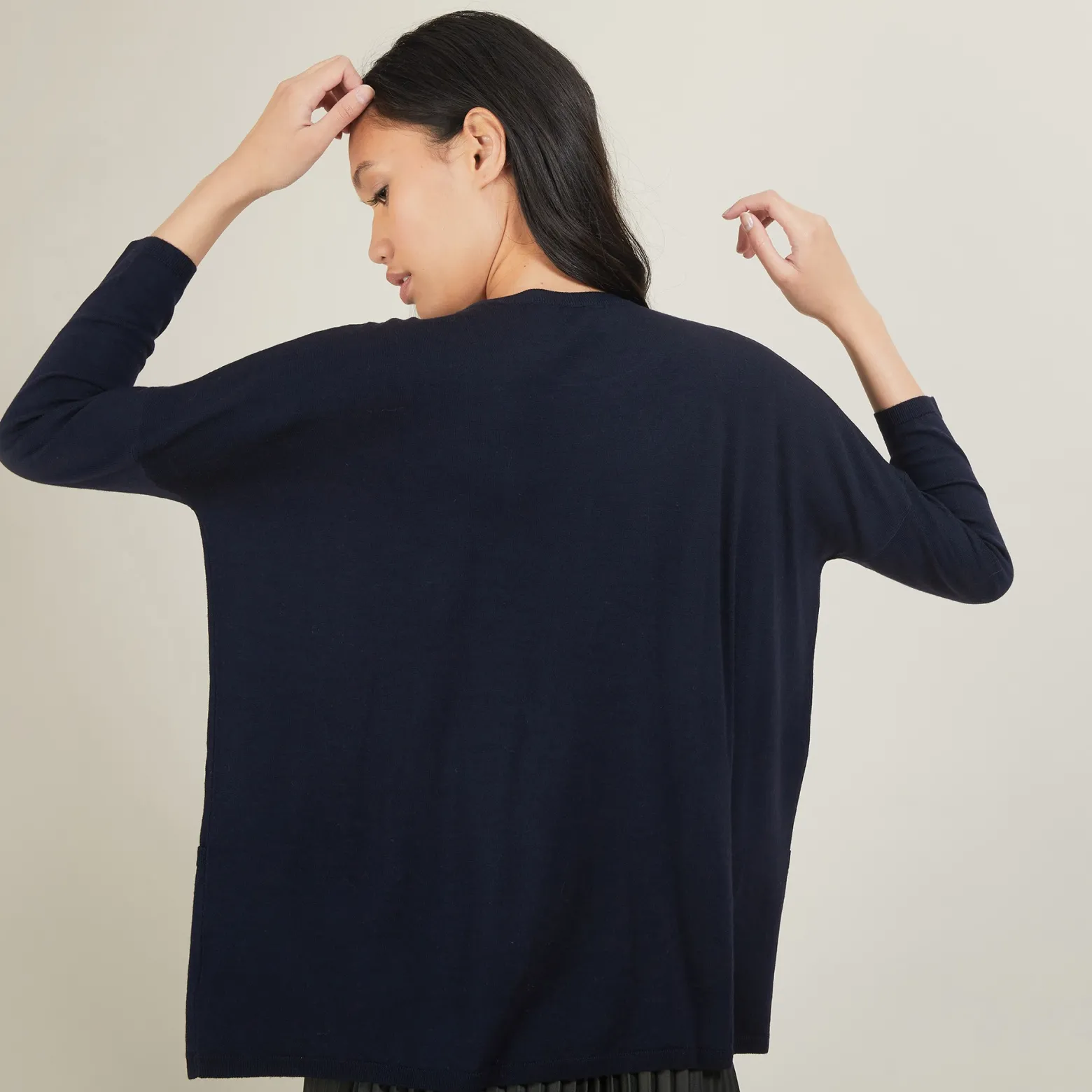 Montagut Oversized wool sweater - Béatrize