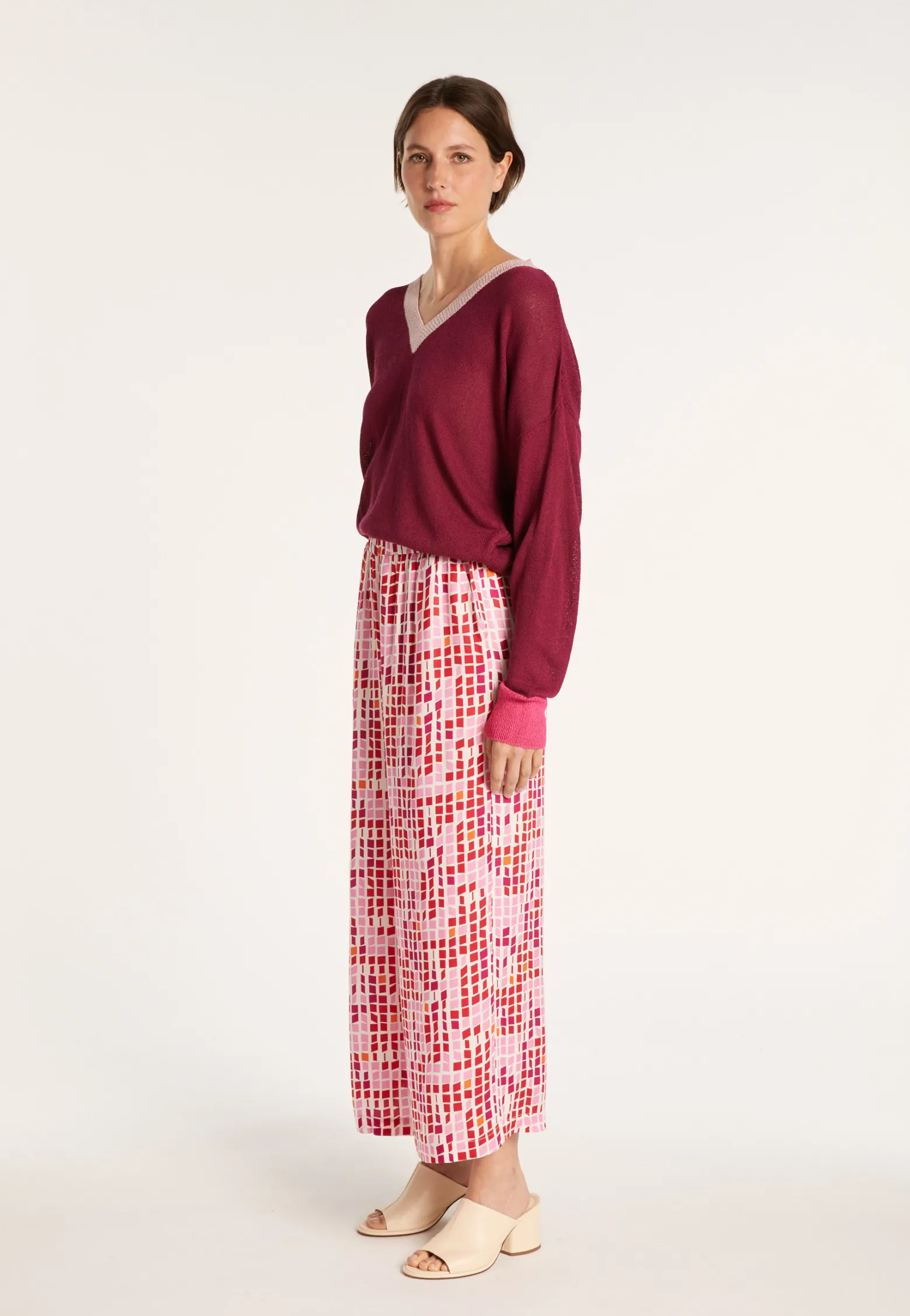Montagut Pants with mosaic patterns - Agadir