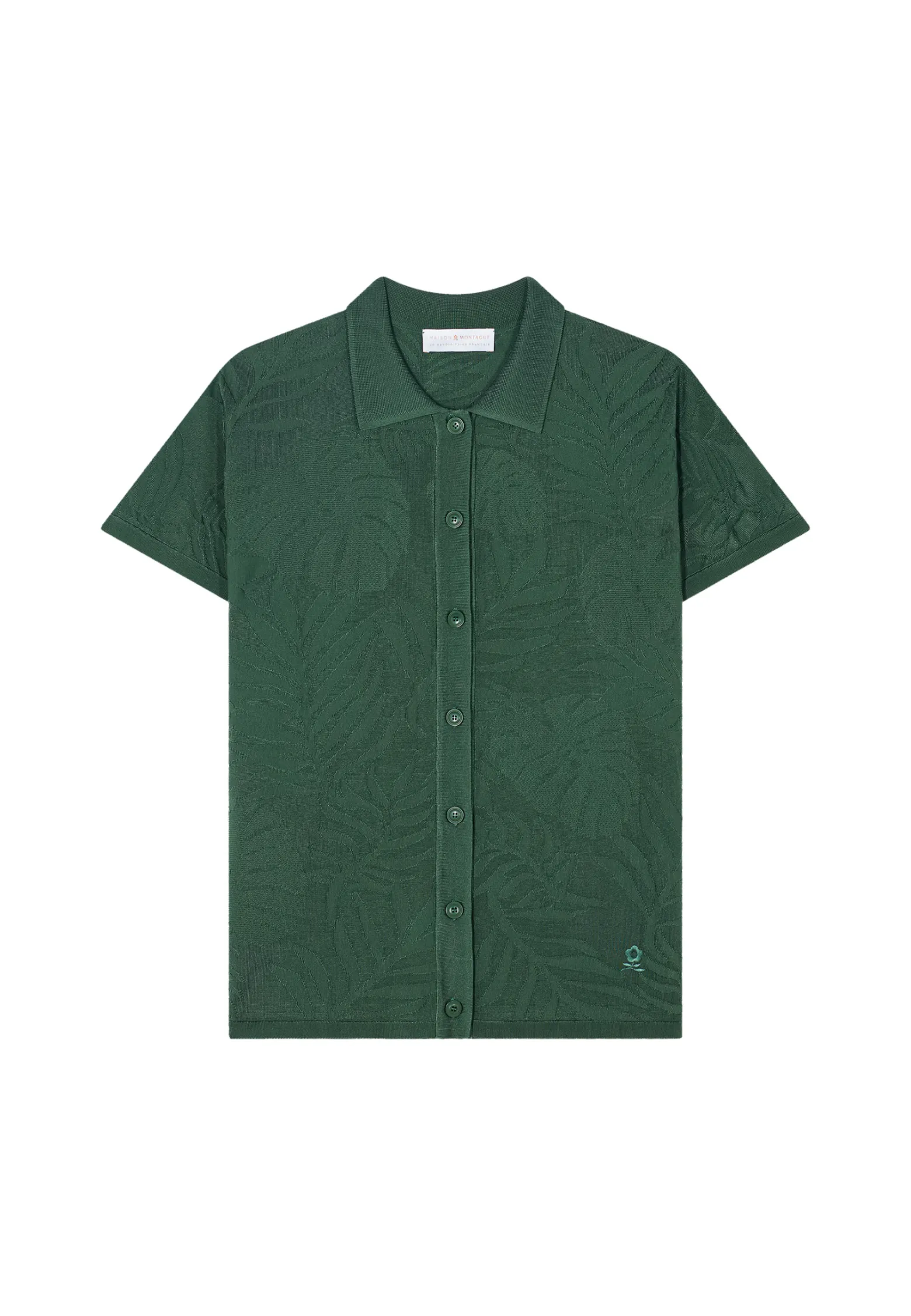 Montagut Patterned Fil Lumière Shirt - Ivyck