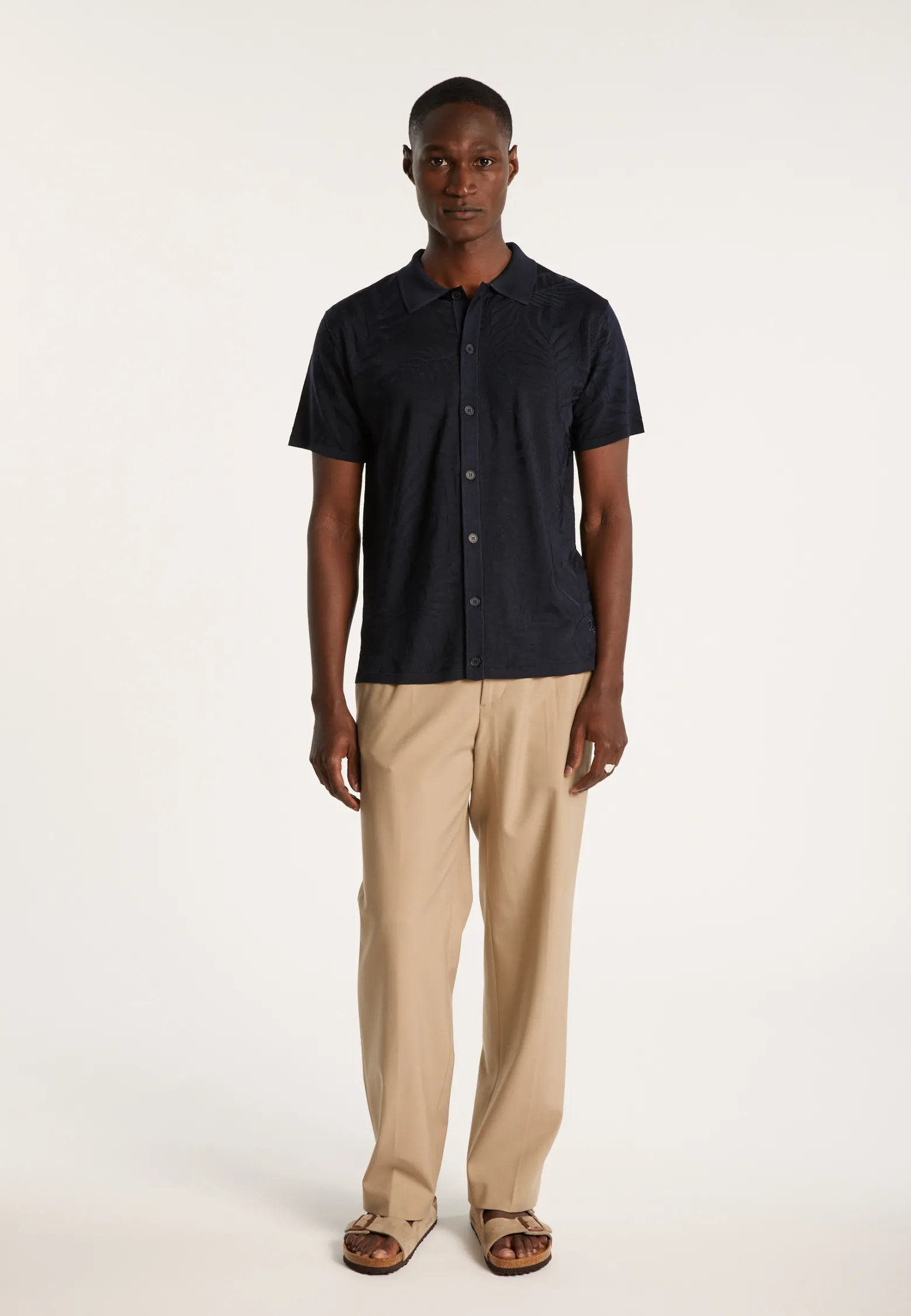 Montagut Patterned Fil Lumière Shirt - Ivyck