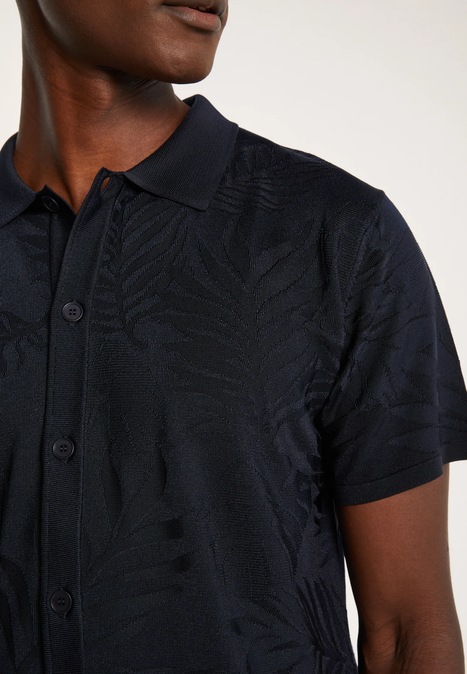 Montagut Patterned Fil Lumière Shirt - Ivyck