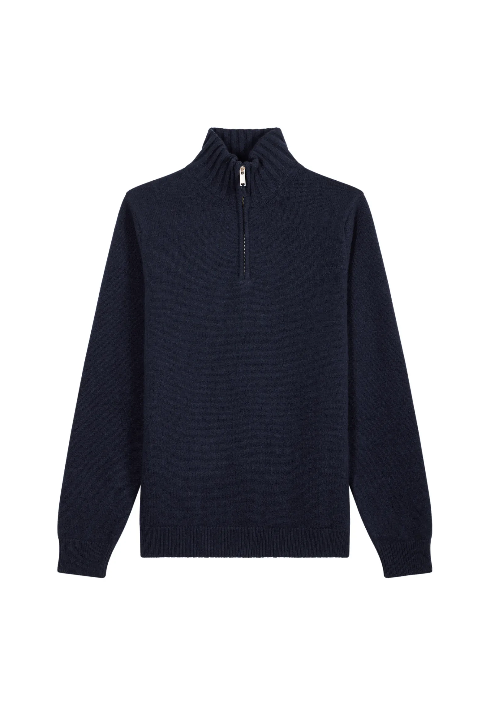 Montagut 6-ply cashmere trucker sweater - Emiliano duo