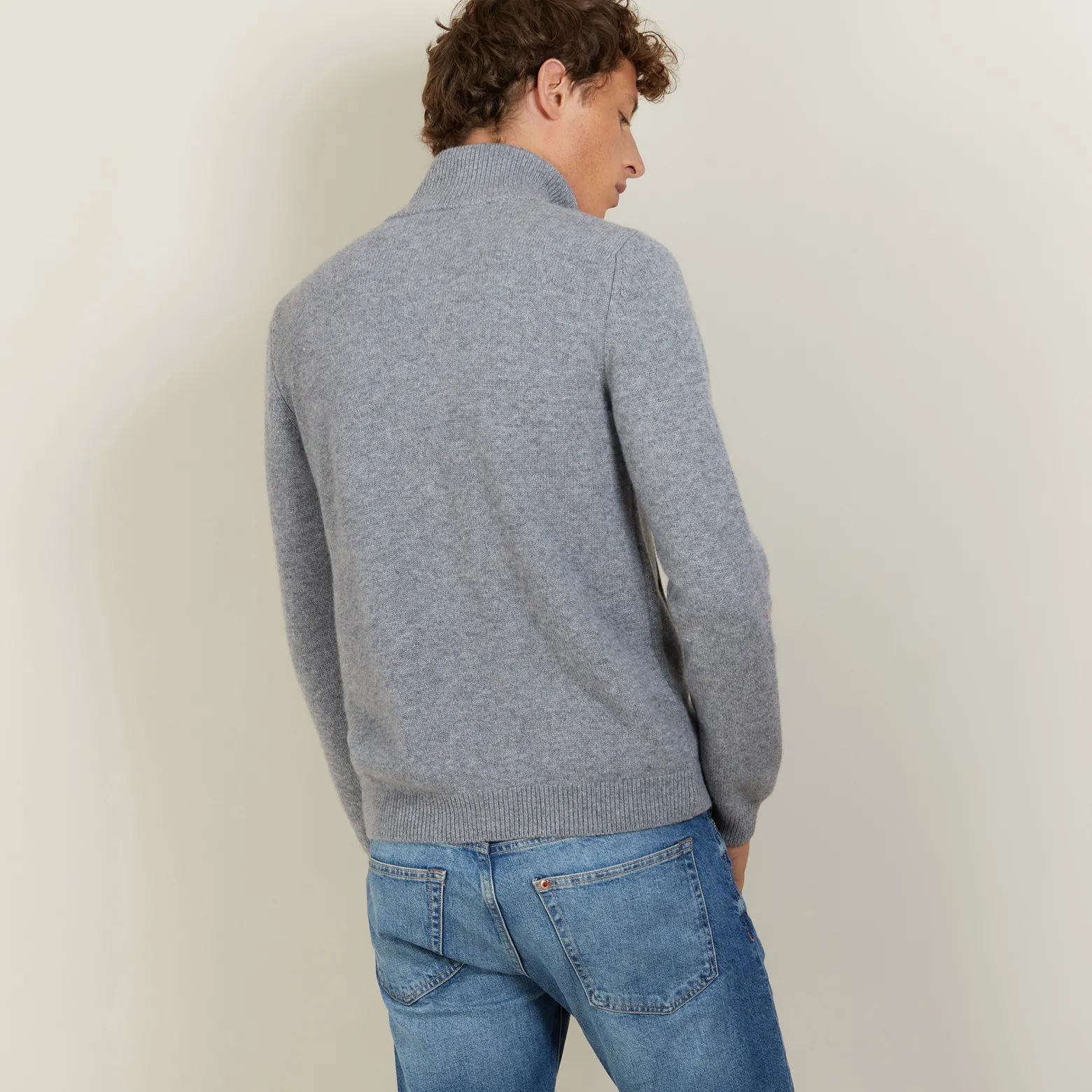 Montagut 4-ply cashmere zipped jacket - Balthazar
