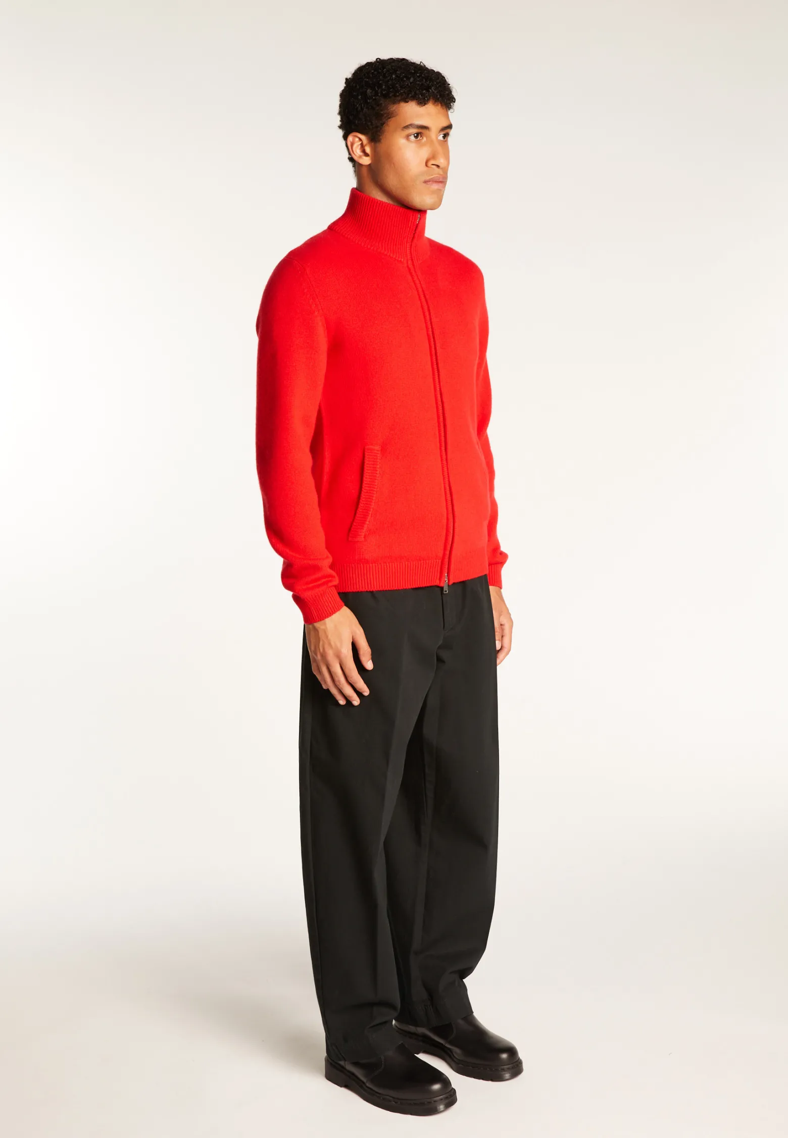 Montagut 6-ply cashmere zipped vest - Elysée duo