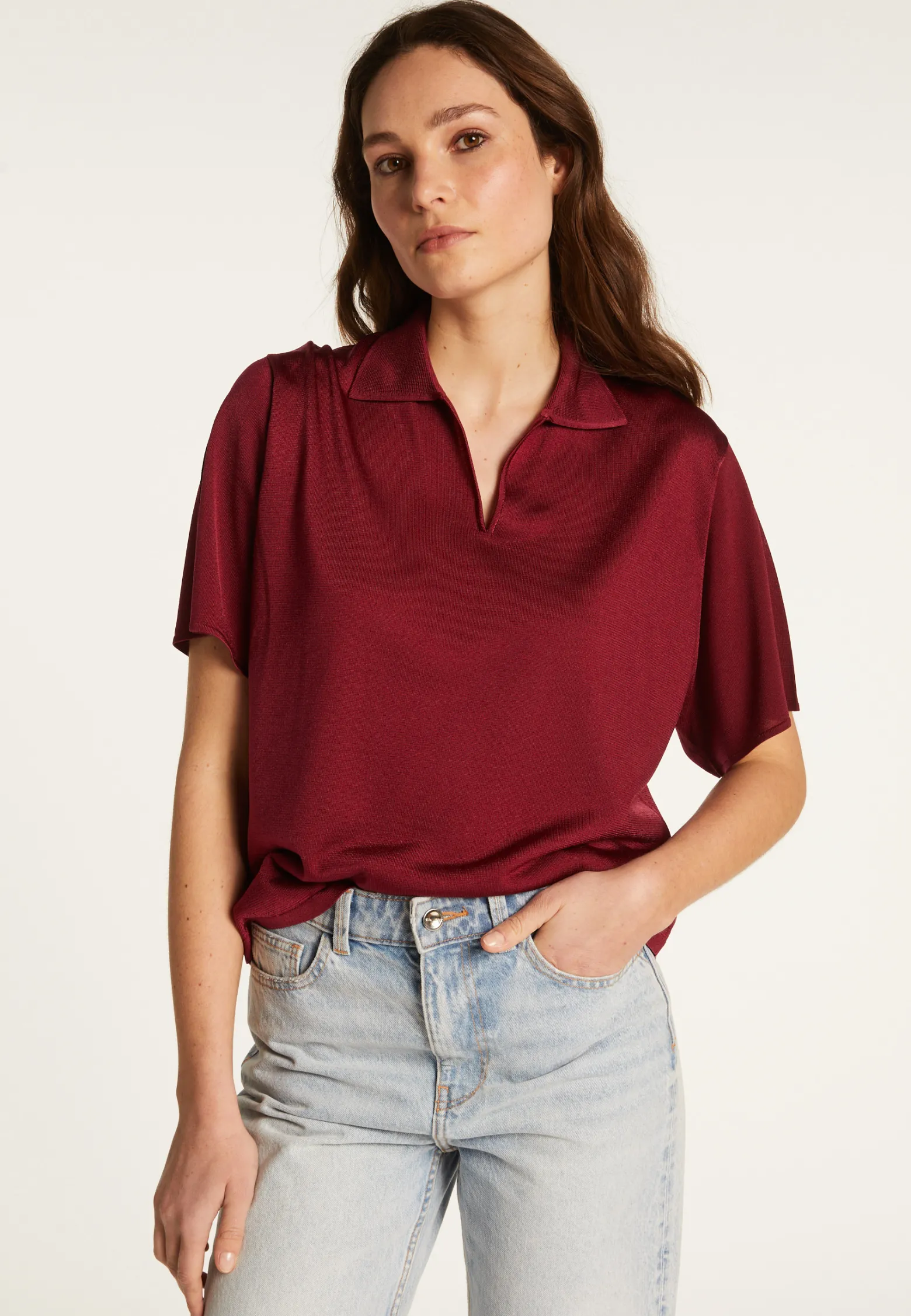 Montagut Polo in light thread - Dorita