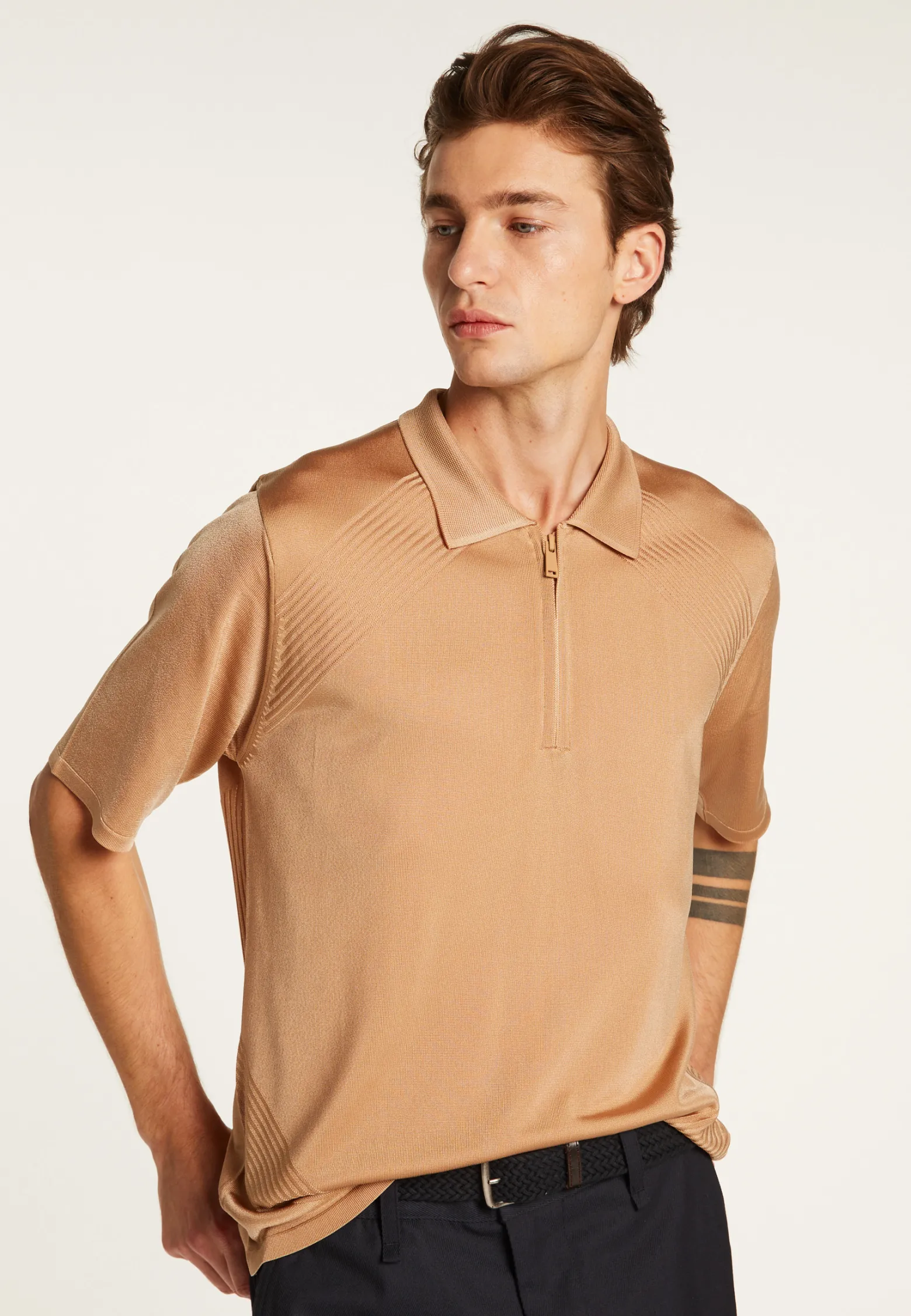 Montagut Polo in light thread - Manolo