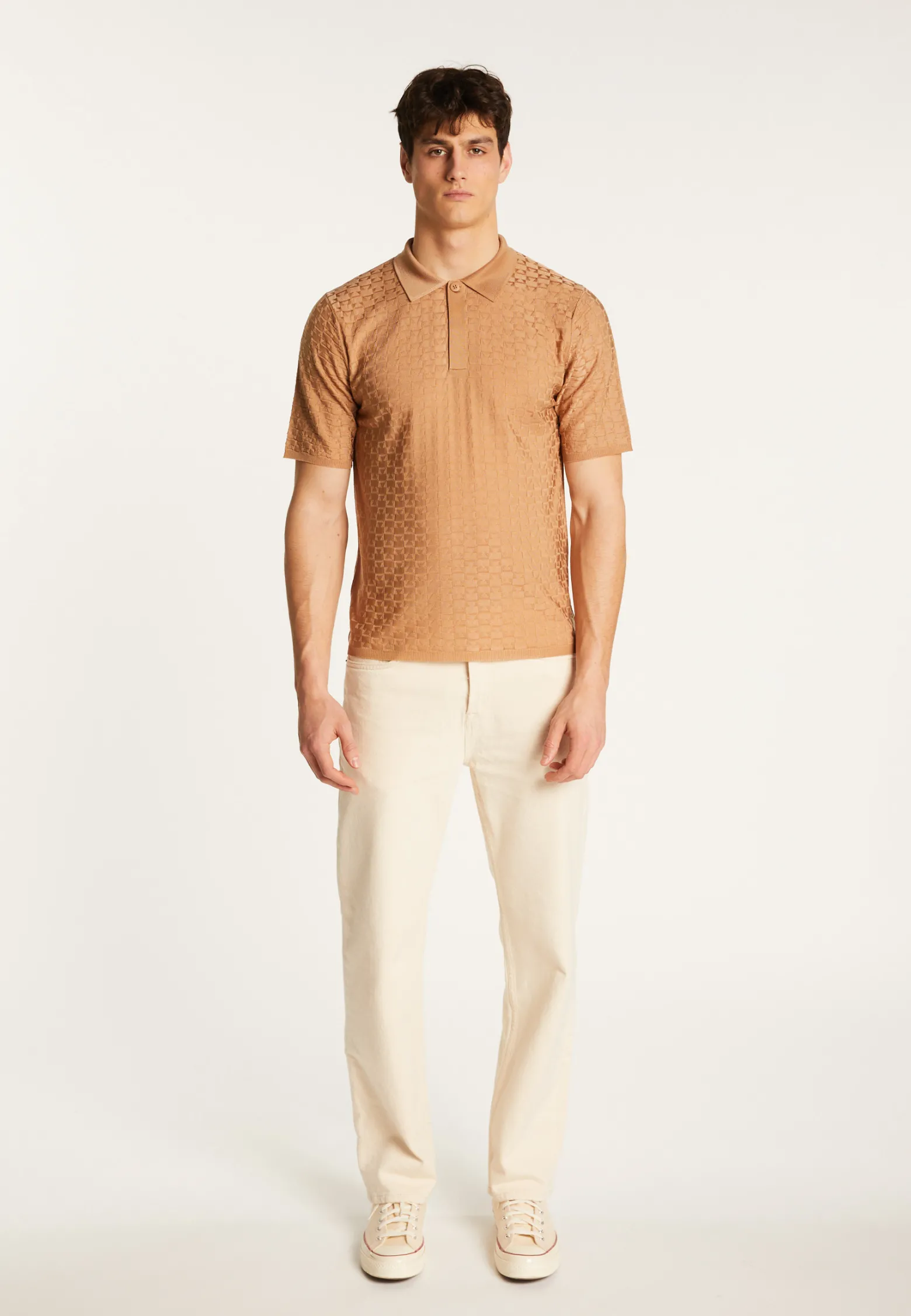 Montagut Polo in light thread - Matt