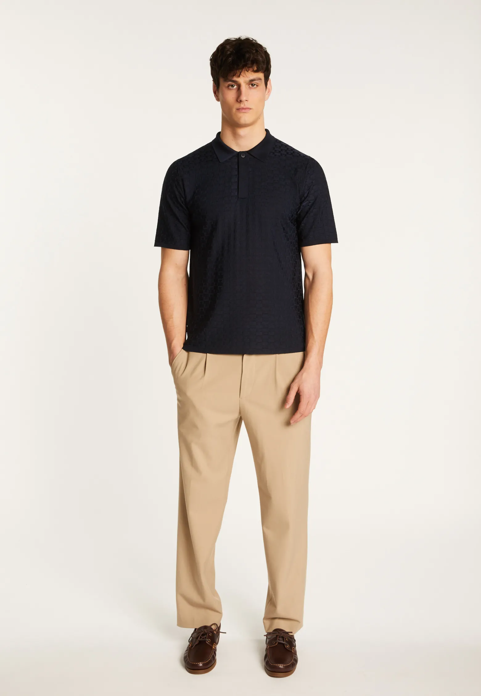 Montagut Polo in light thread - Matt
