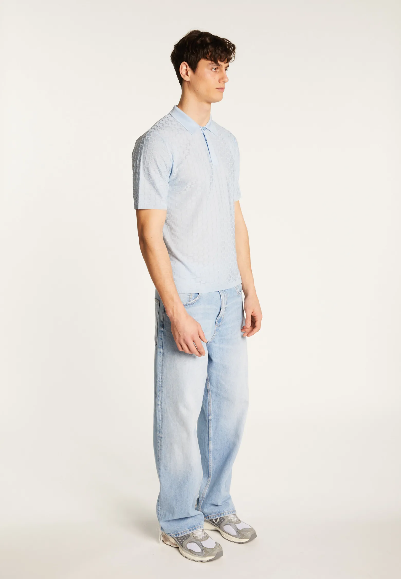 Montagut Polo in light thread - Matt