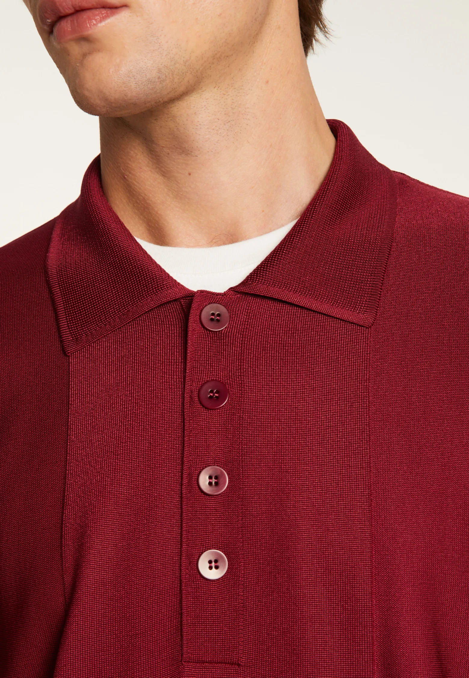 Montagut Polo in light thread - Milan