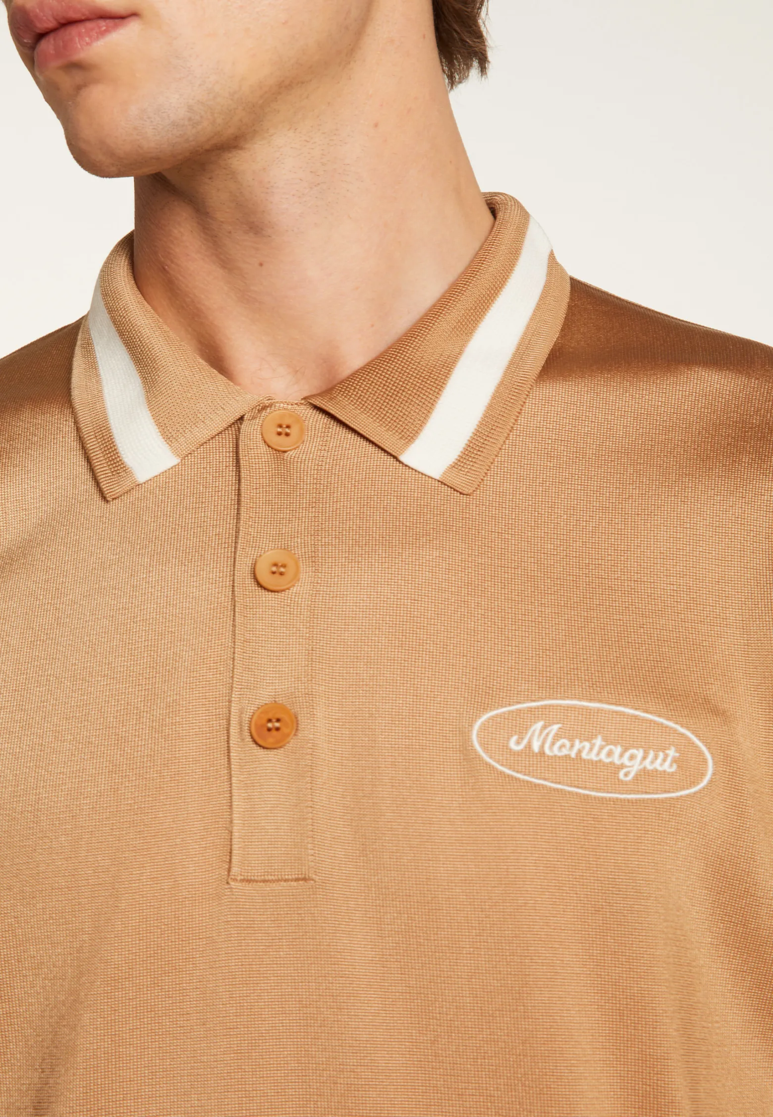 Montagut Polo shirt in light thread and stripes - Montmartre
