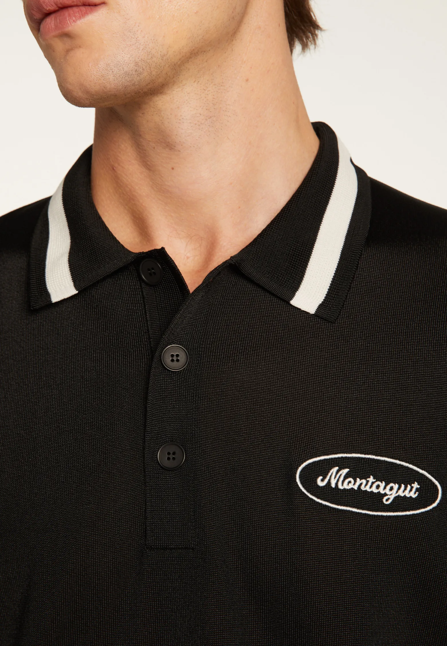 Montagut Polo shirt in light thread and stripes - Montmartre