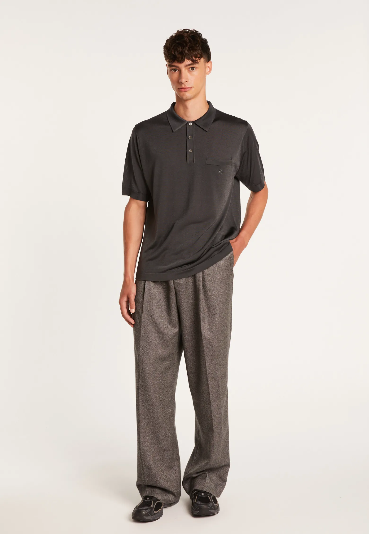 Montagut Polo shirt made of Fil lumière - Vadim