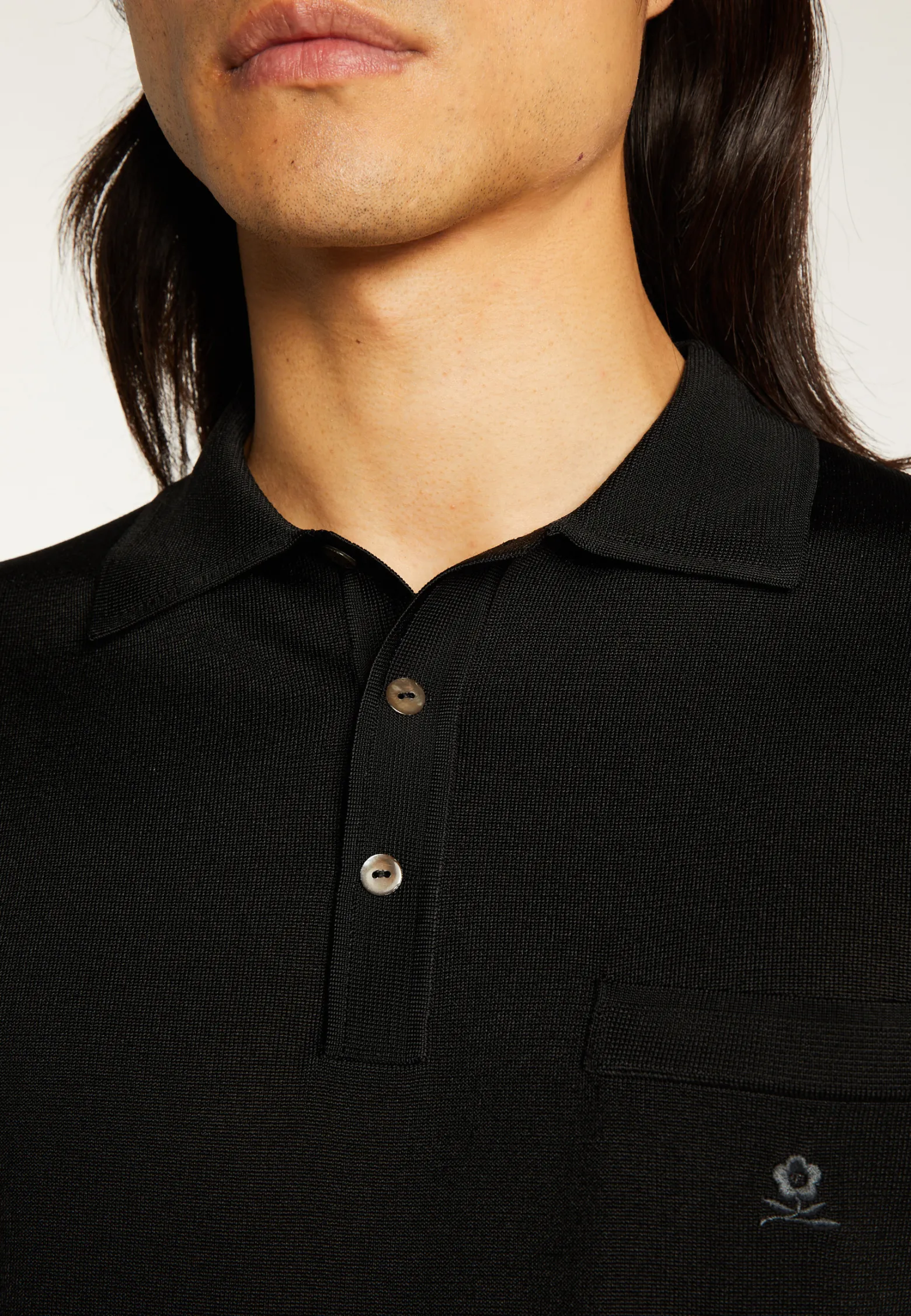 Montagut Polo shirt made of Fil lumière - Vadim