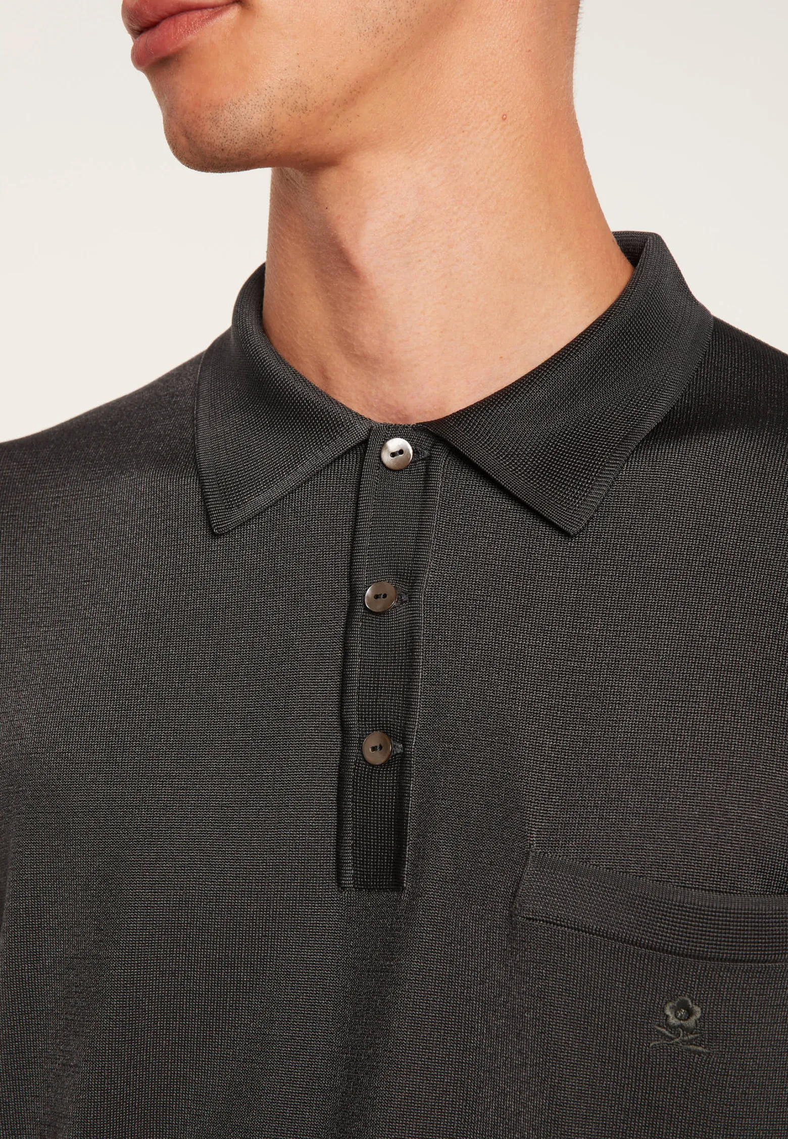 Montagut Polo shirt made of Fil lumière - Vadim