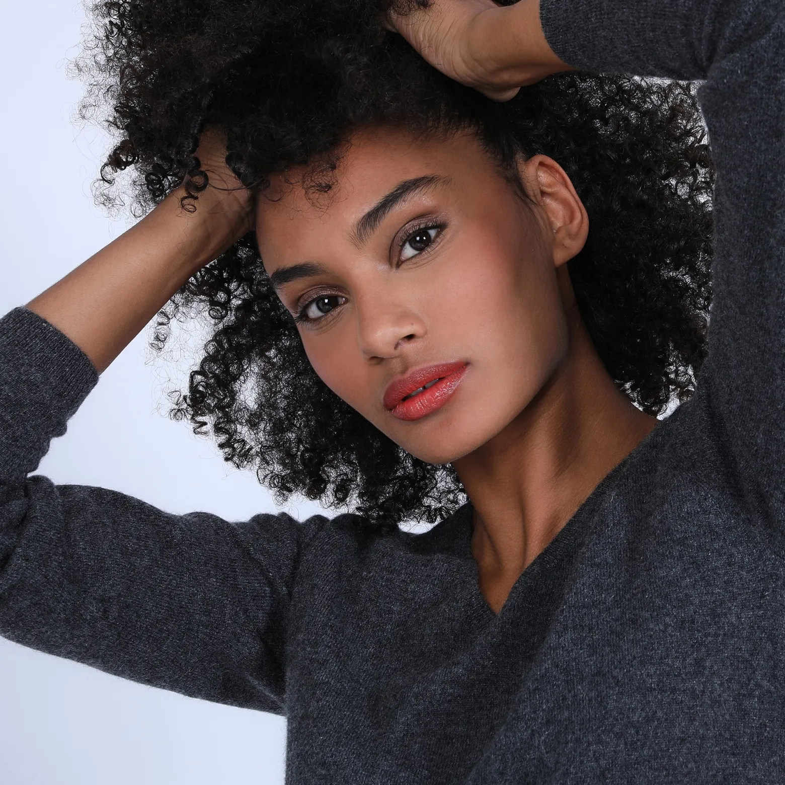 Montagut Pull col V en cachemire - Bijou
