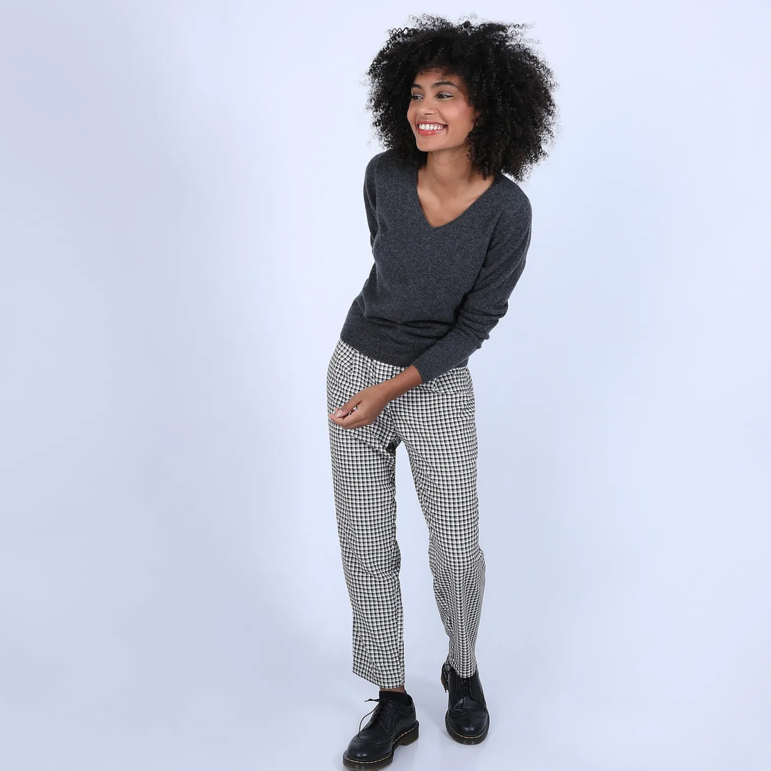 Montagut Pull col V en cachemire - Bijou