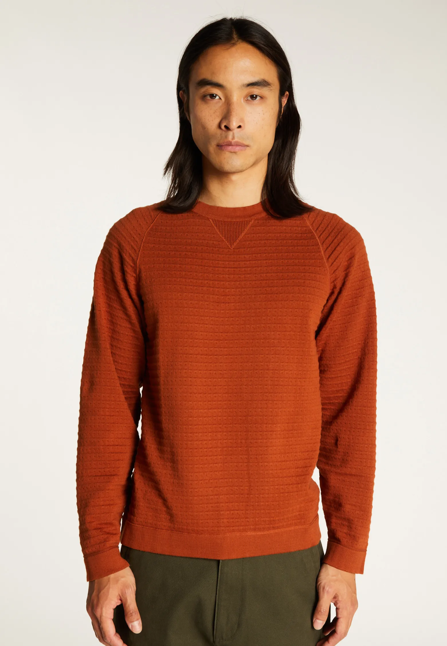 Montagut Raglan sleeve cotton sweater - Dwight