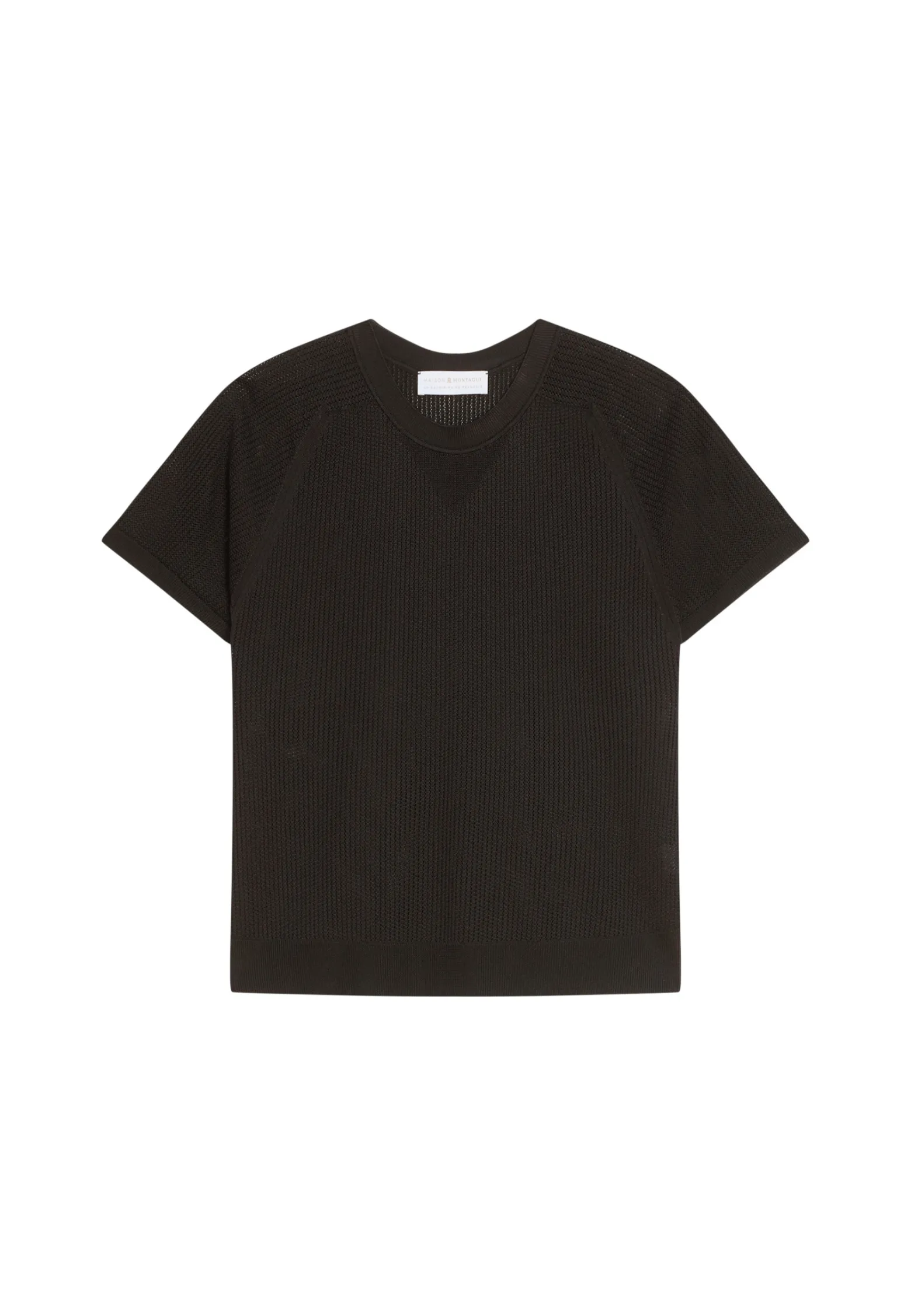 Montagut Ribbed Fil Lumiere T-shirt - Malory