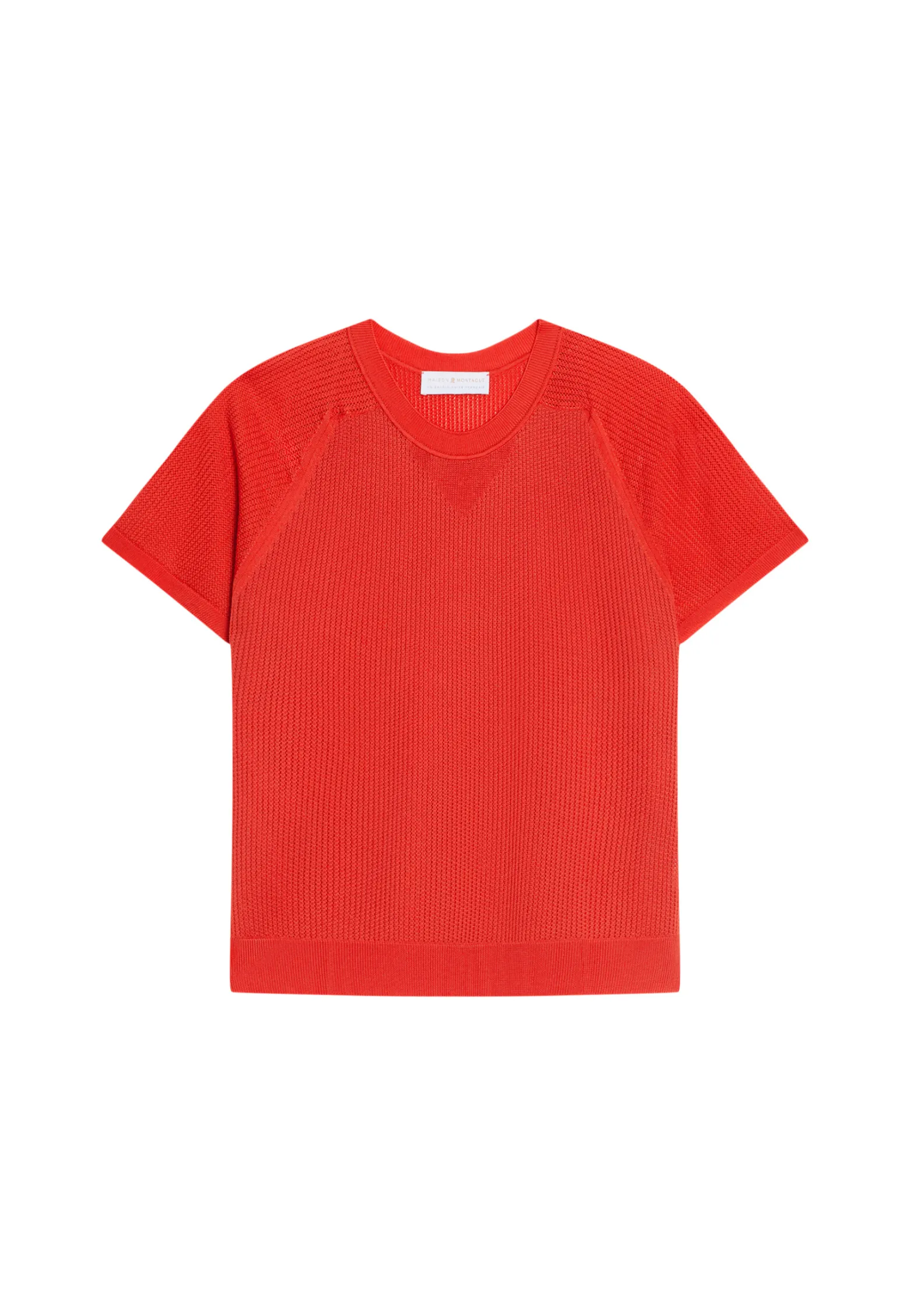Montagut Ribbed Fil Lumiere T-shirt - Malory