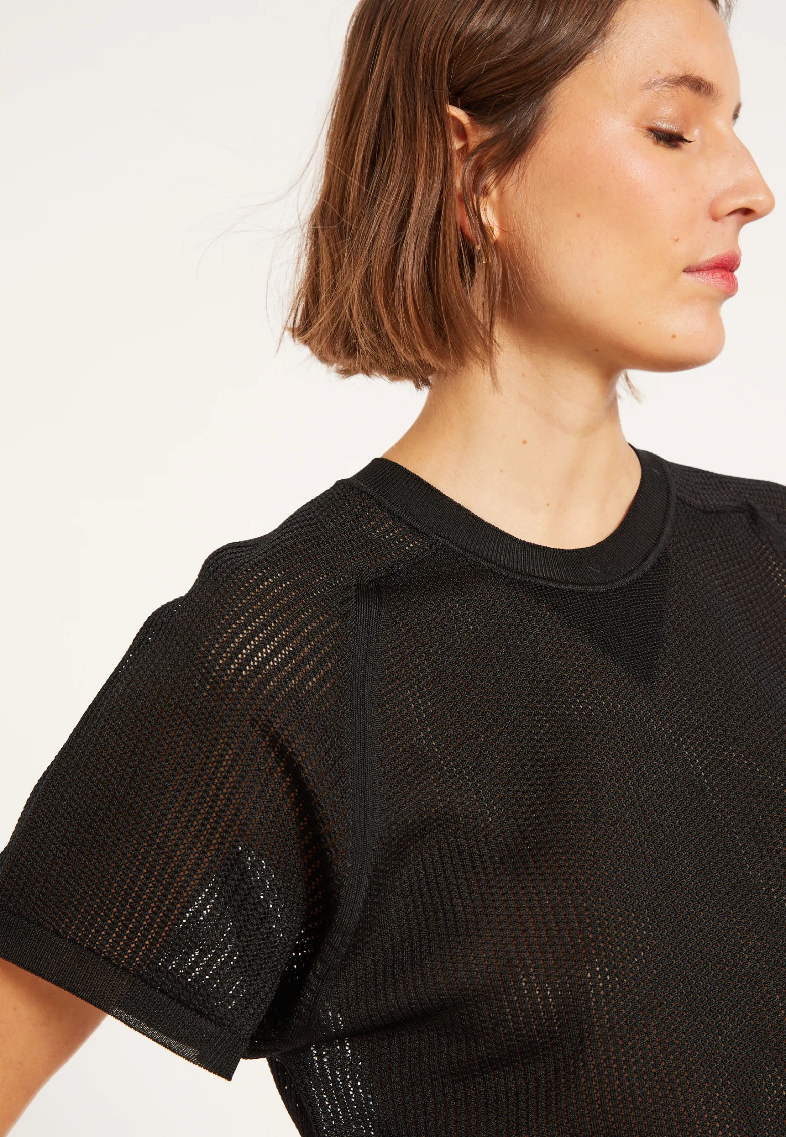 Montagut Ribbed Fil Lumiere T-shirt - Malory