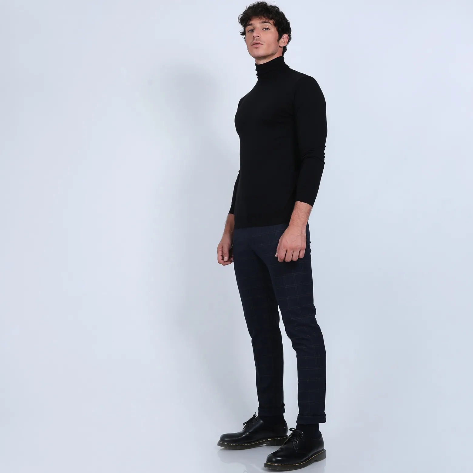 Montagut Roll-neck jumper in merino wool - Enzo